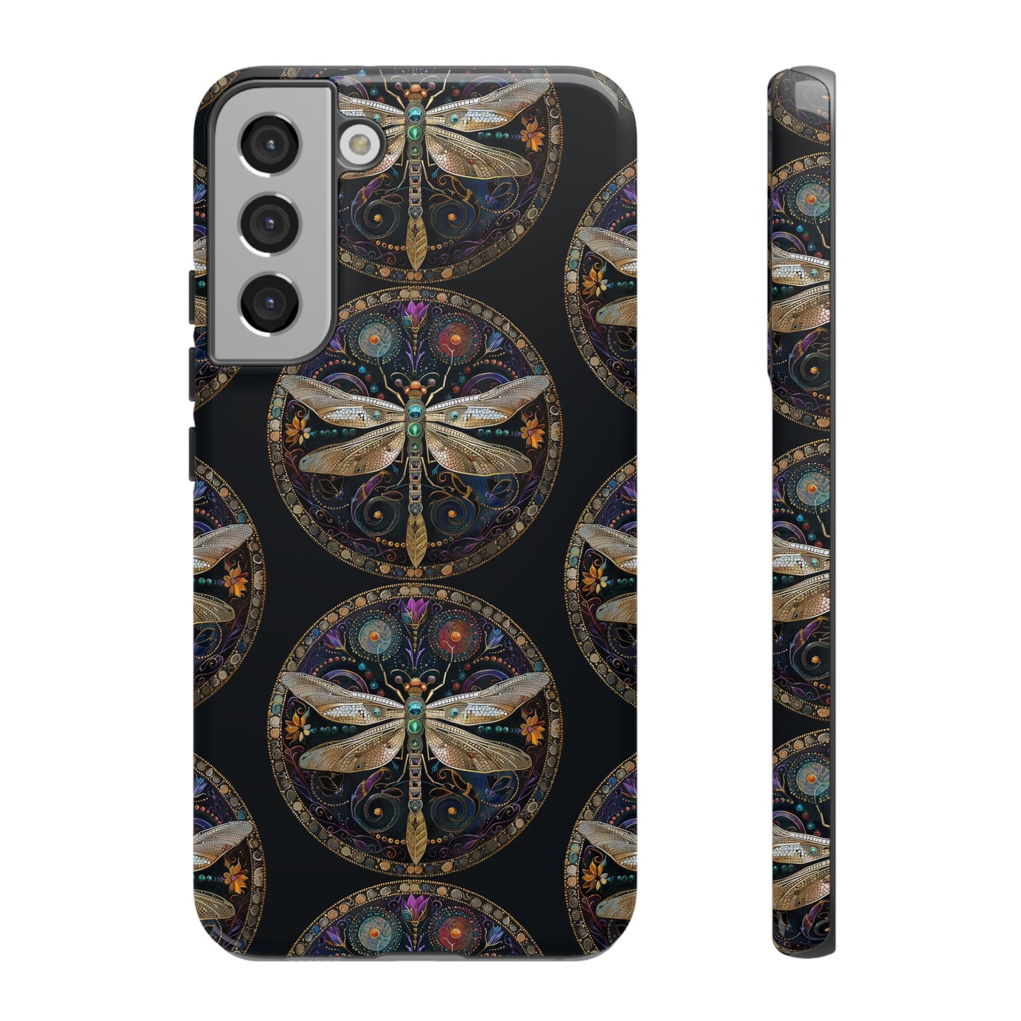 Dragonfly Phone Case, Tough Phone Cover, Artistic Cell Phone Accessory, Gift for Nature Lovers, Unique Phone Protector