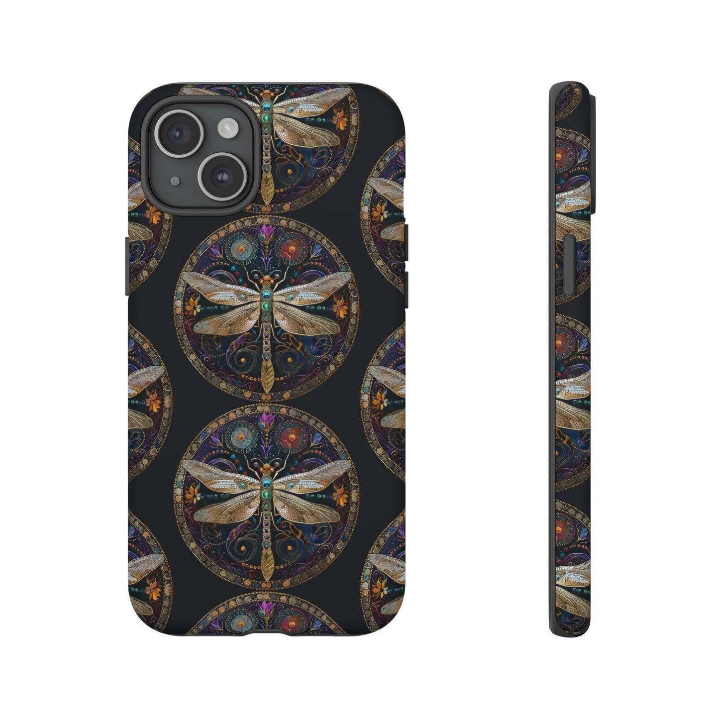 Dragonfly Phone Case, Tough Phone Cover, Artistic Cell Phone Accessory, Gift for Nature Lovers, Unique Phone Protector