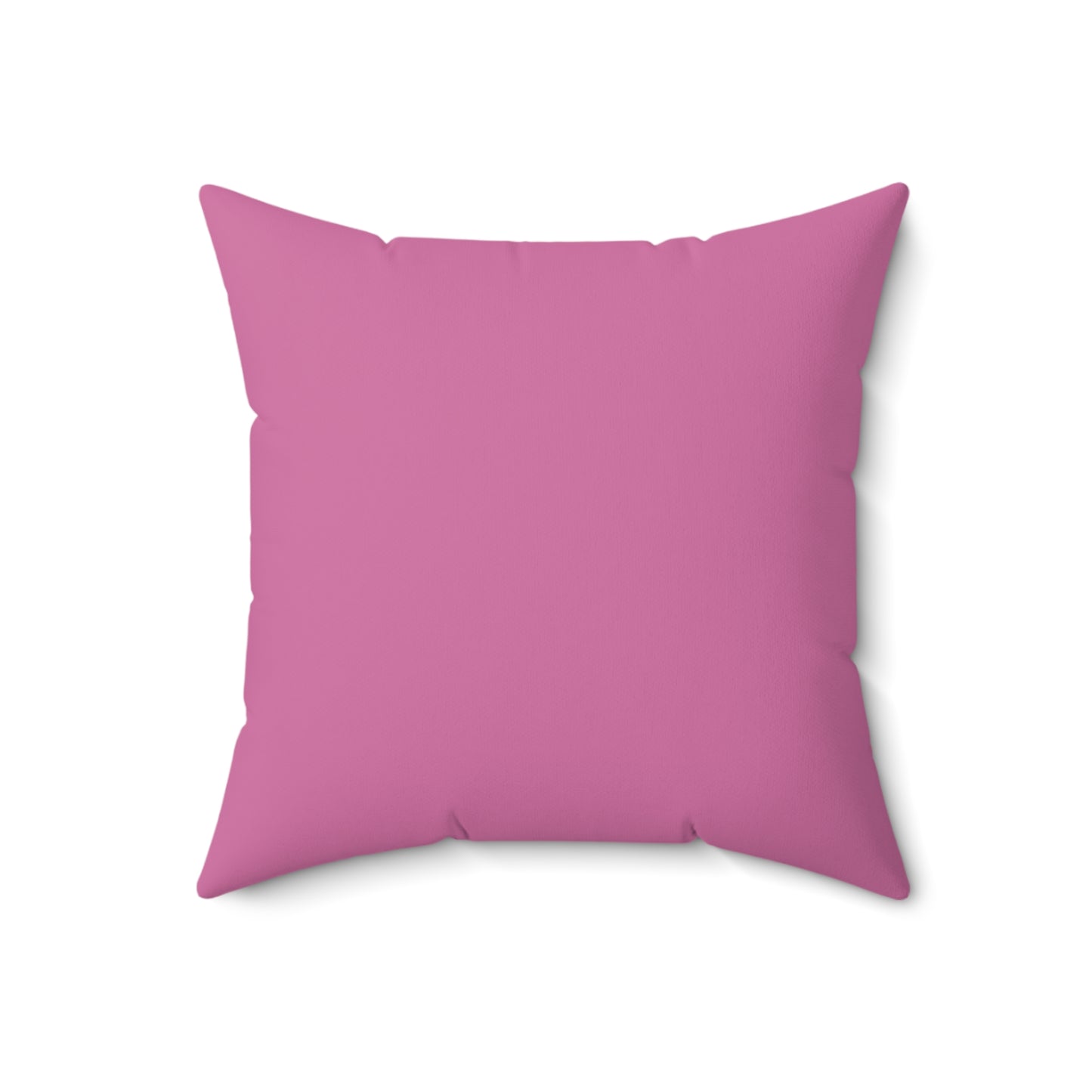 Crystal Cat Collection Rose Quartz Cat Faux Suede Pillow | Cozy Home Decor | Cat Lover Gift | Square Pillow