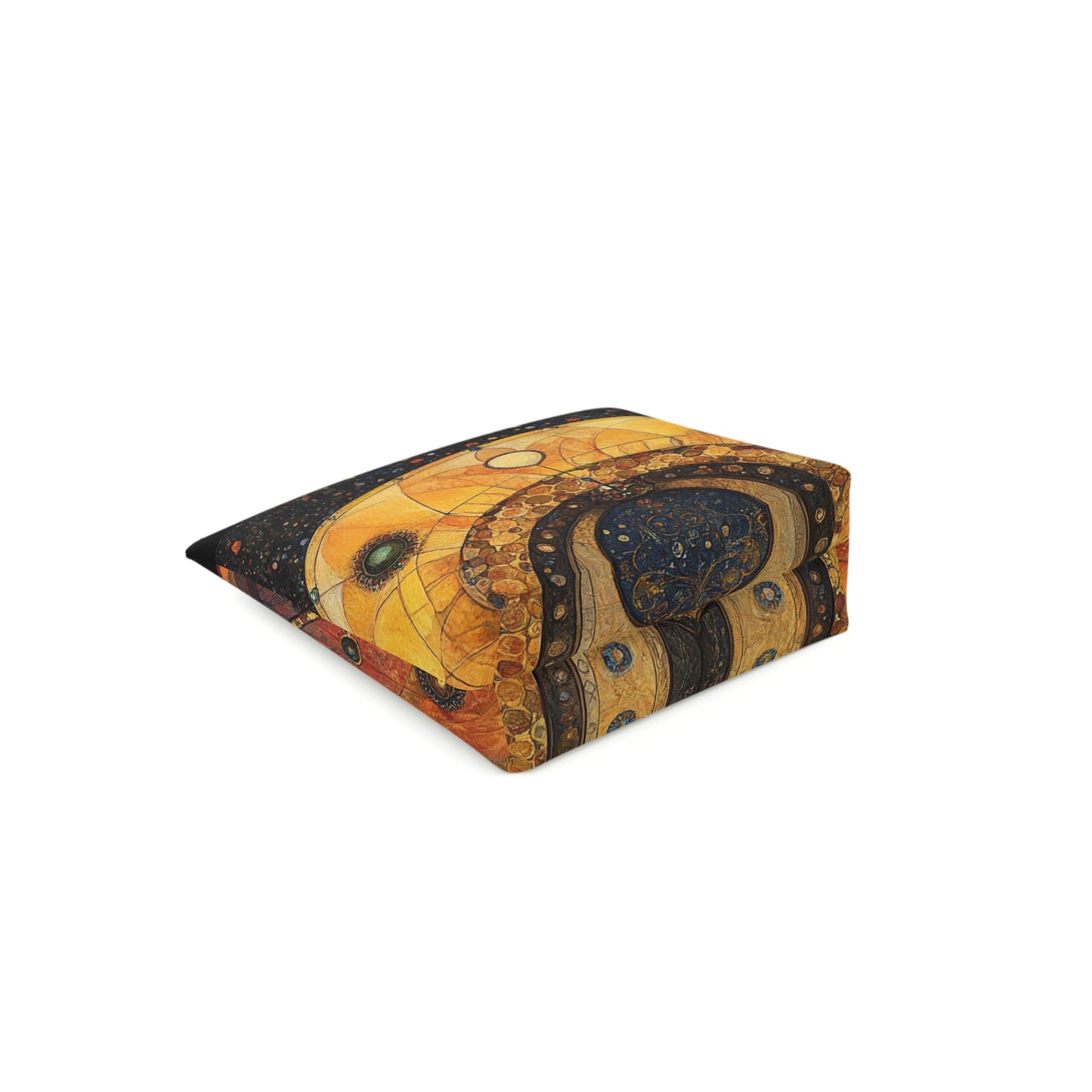 Fairy Door Artistic Cotton Cosmetic Bag - Unique Makeup Pouch, Travel Organizer, Gift for Her, Bohemian Style, Decorative Toiletry Bag