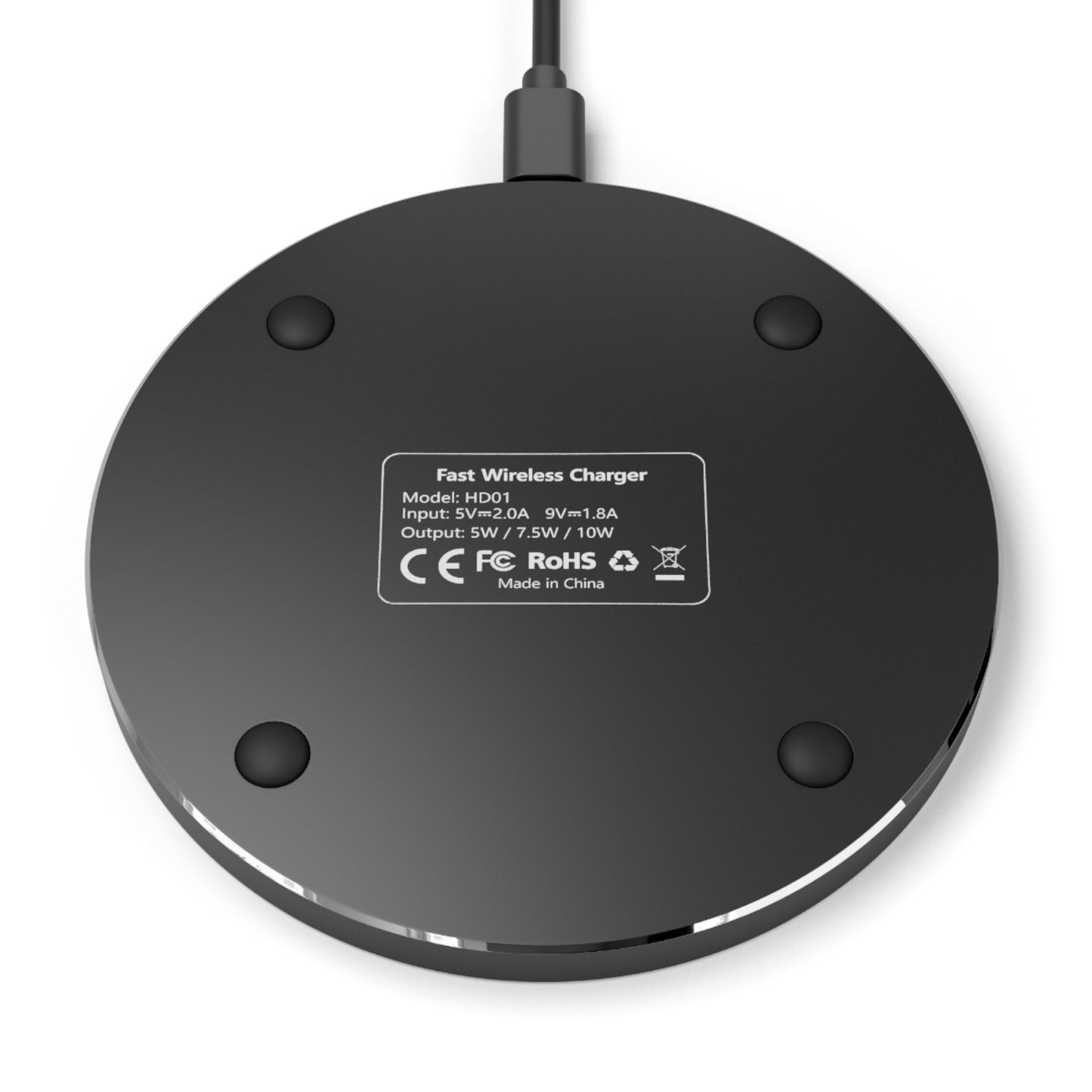 Magical Unicorn Wireless Charger, Mystical Phone Charger, Unique Desk Decor, Fantasy Gift for Kids, Fast Charging Pad