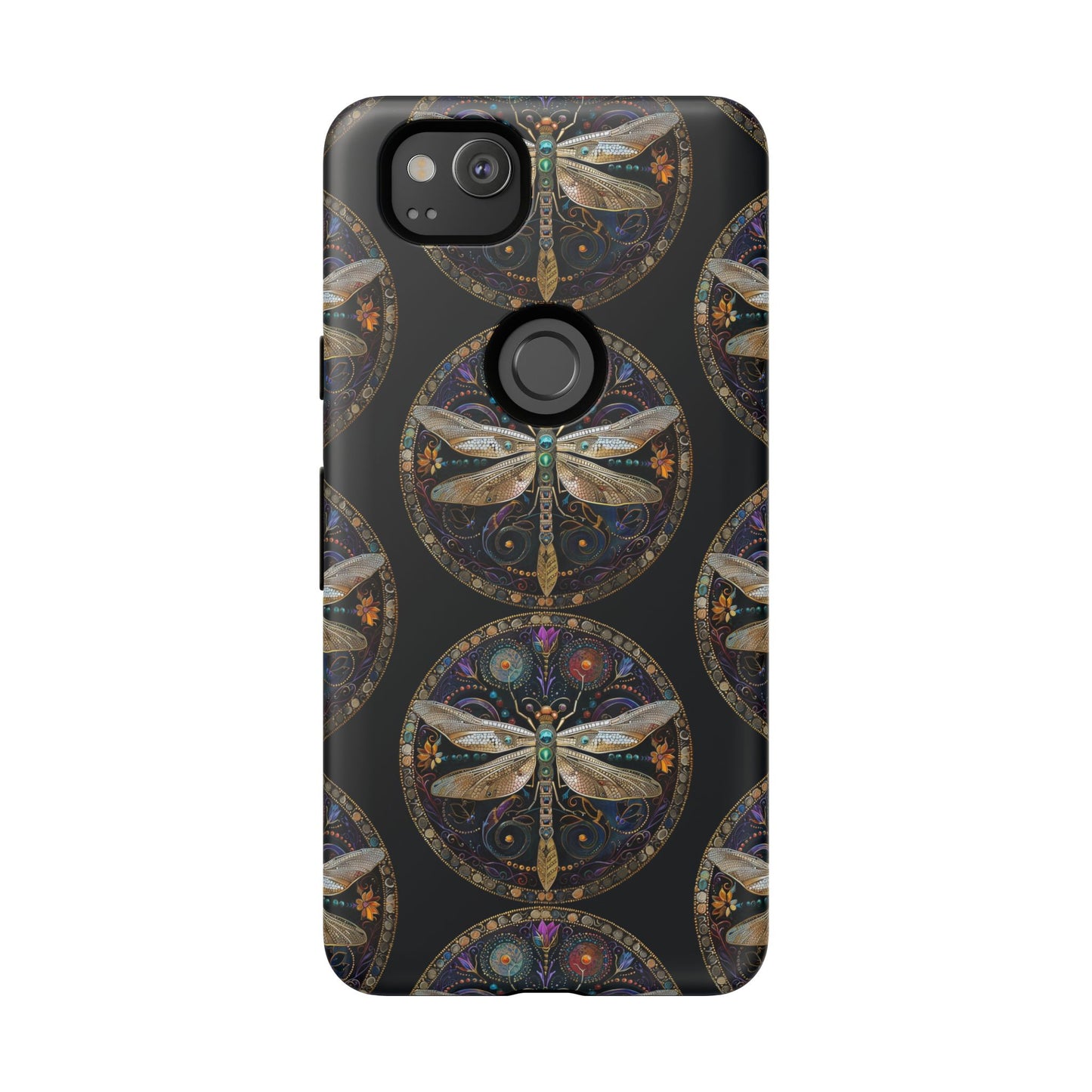 Dragonfly Phone Case, Tough Phone Cover, Artistic Cell Phone Accessory, Gift for Nature Lovers, Unique Phone Protector