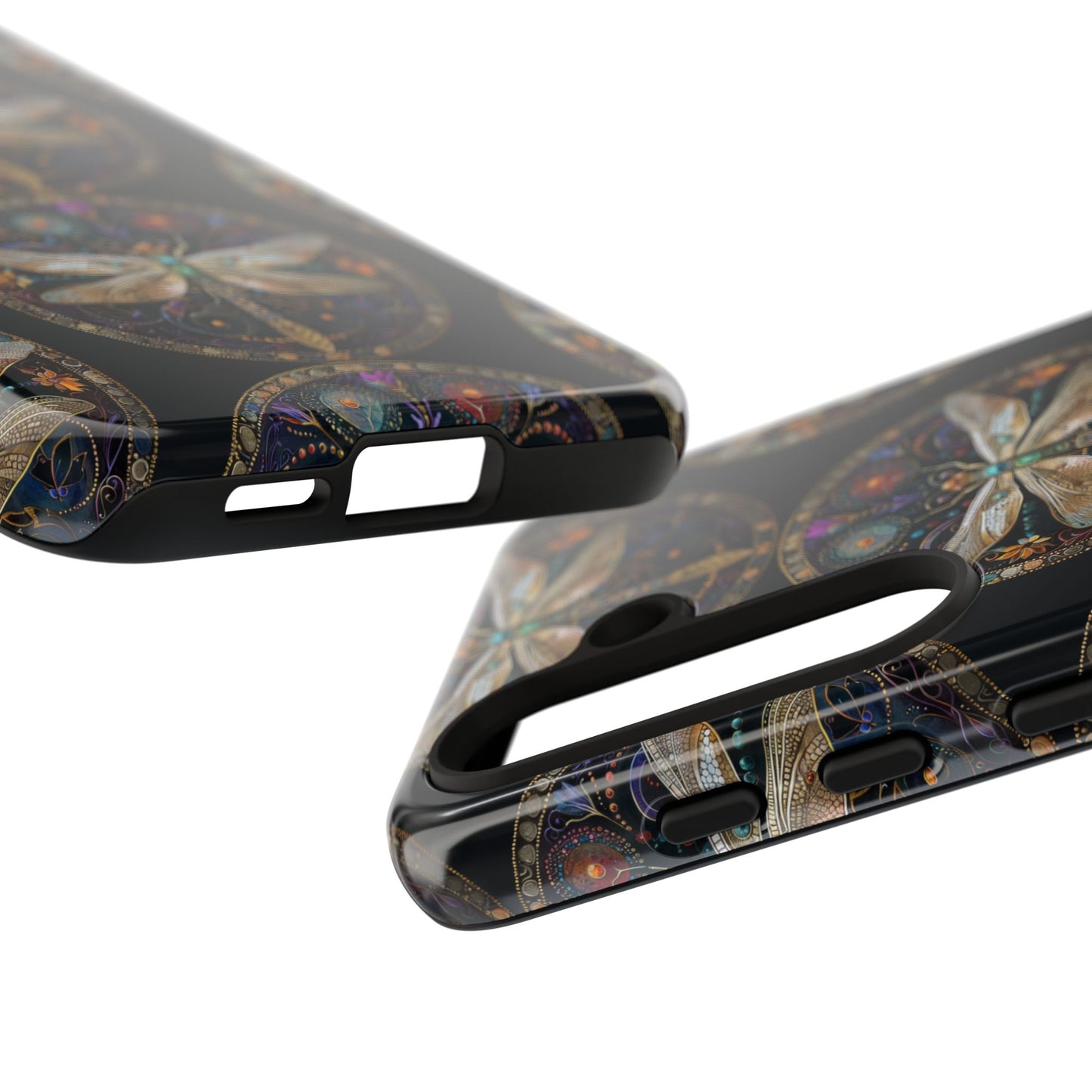 Dragonfly Phone Case, Tough Phone Cover, Artistic Cell Phone Accessory, Gift for Nature Lovers, Unique Phone Protector