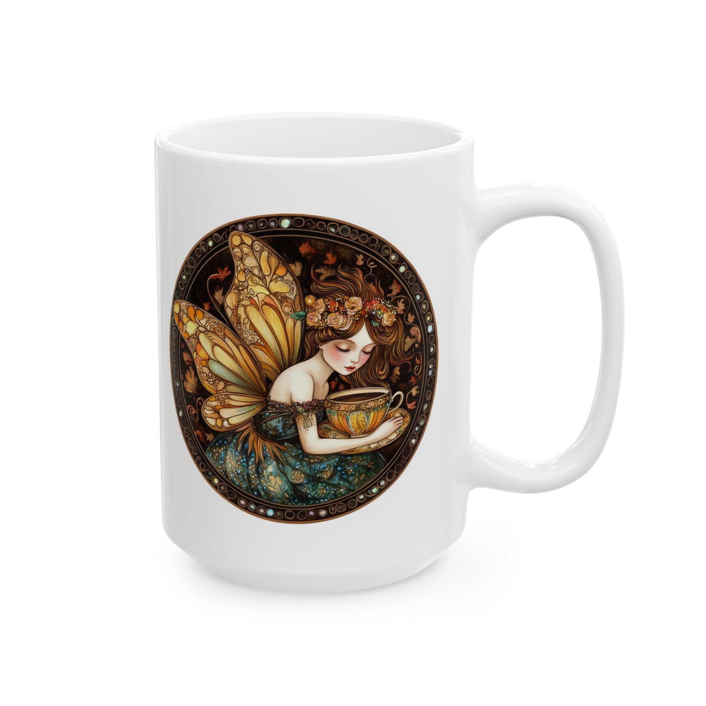 Tea Time Fairy Collection, "Earl Grey", Personalized Gift, Coffee Lover Mug, Tea Time, Artful Home Decor, Unique Birthday Gift