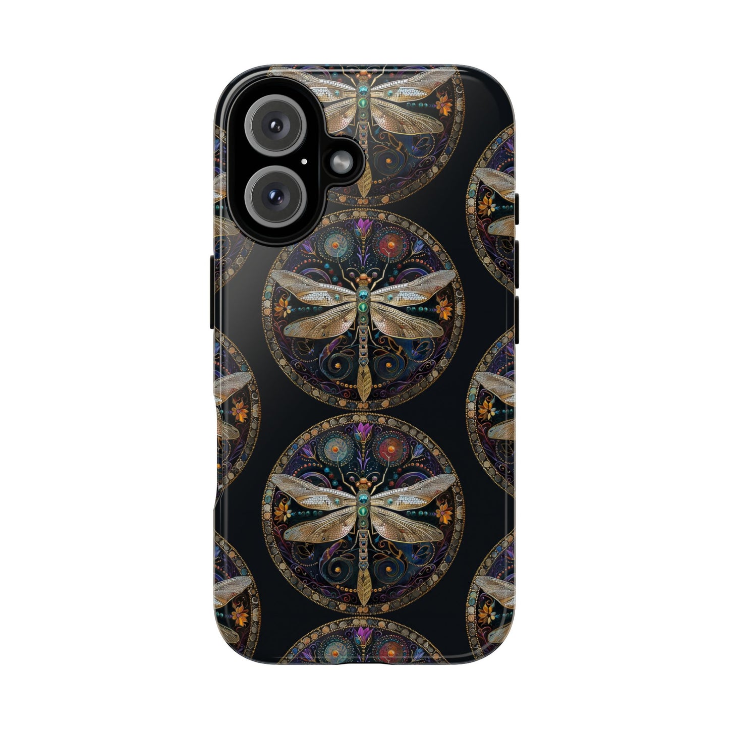 Dragonfly Phone Case, Tough Phone Cover, Artistic Cell Phone Accessory, Gift for Nature Lovers, Unique Phone Protector