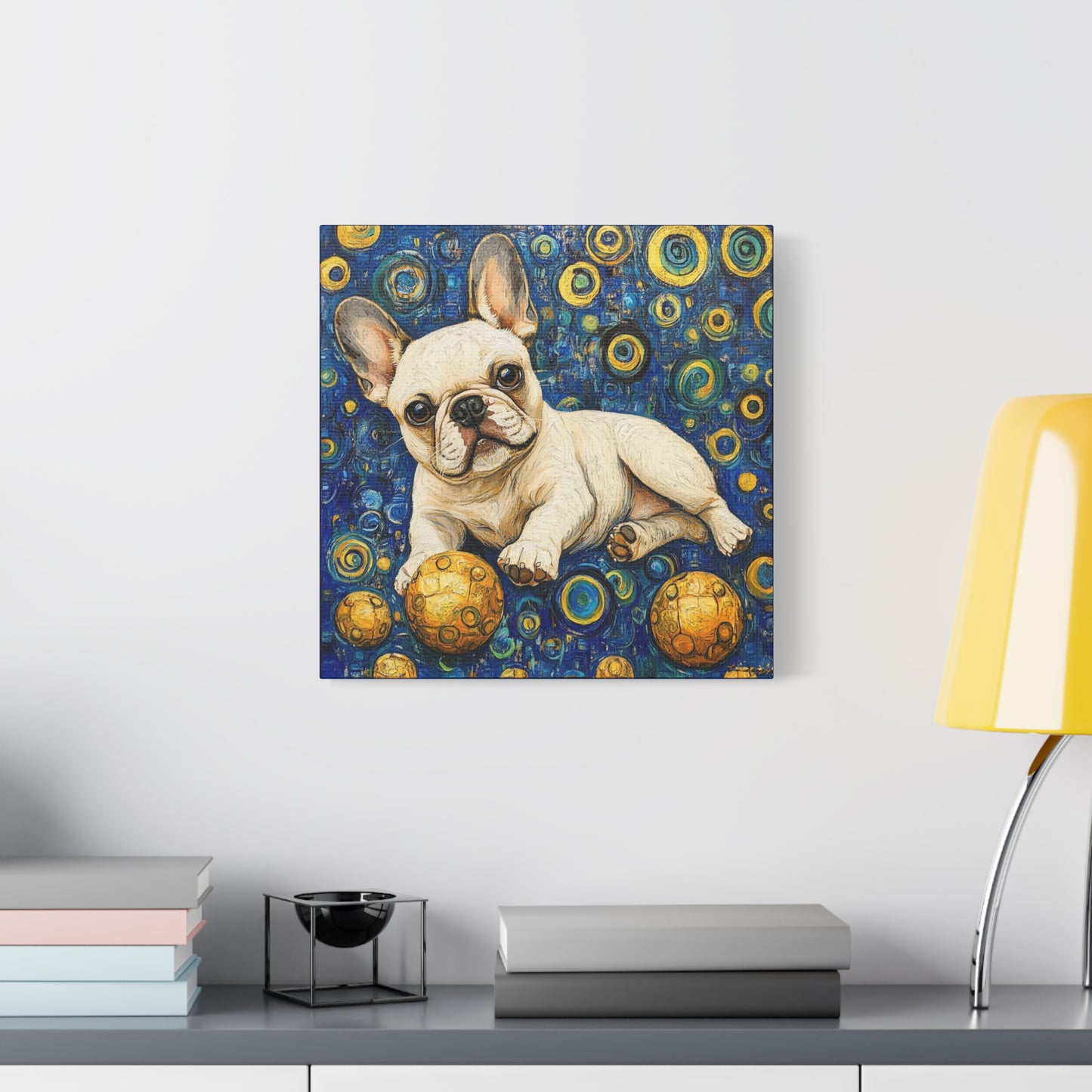 French Bulldog Matte Canvas, Stretched, Bodhi Pets