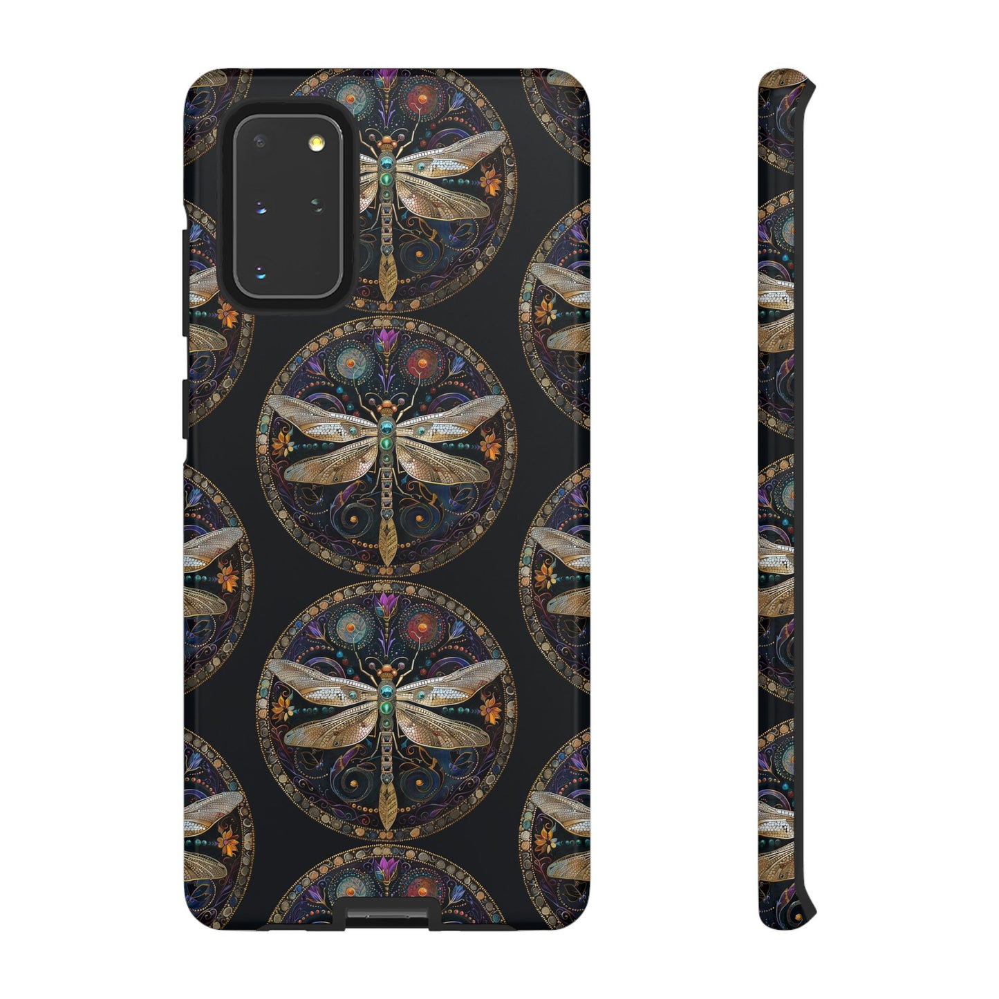 Dragonfly Phone Case, Tough Phone Cover, Artistic Cell Phone Accessory, Gift for Nature Lovers, Unique Phone Protector
