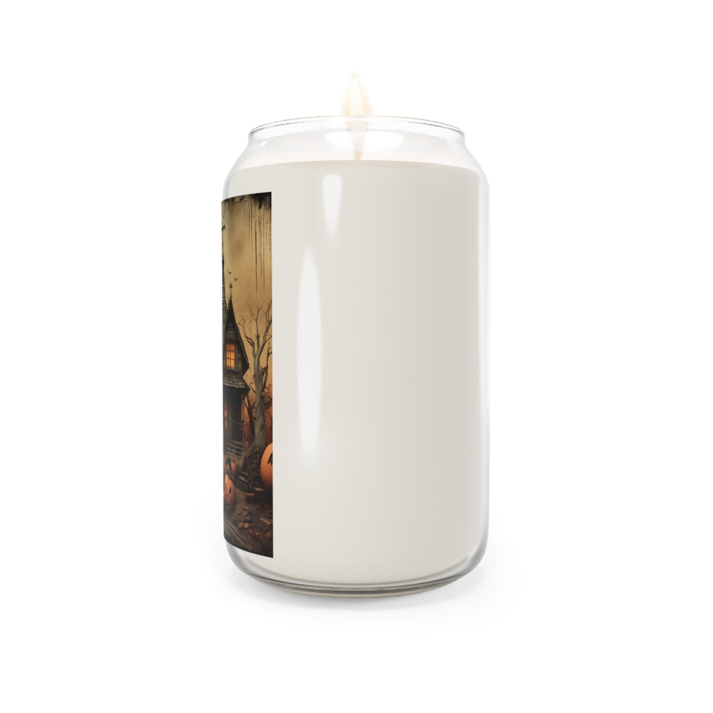 Spooky Halloween Candle