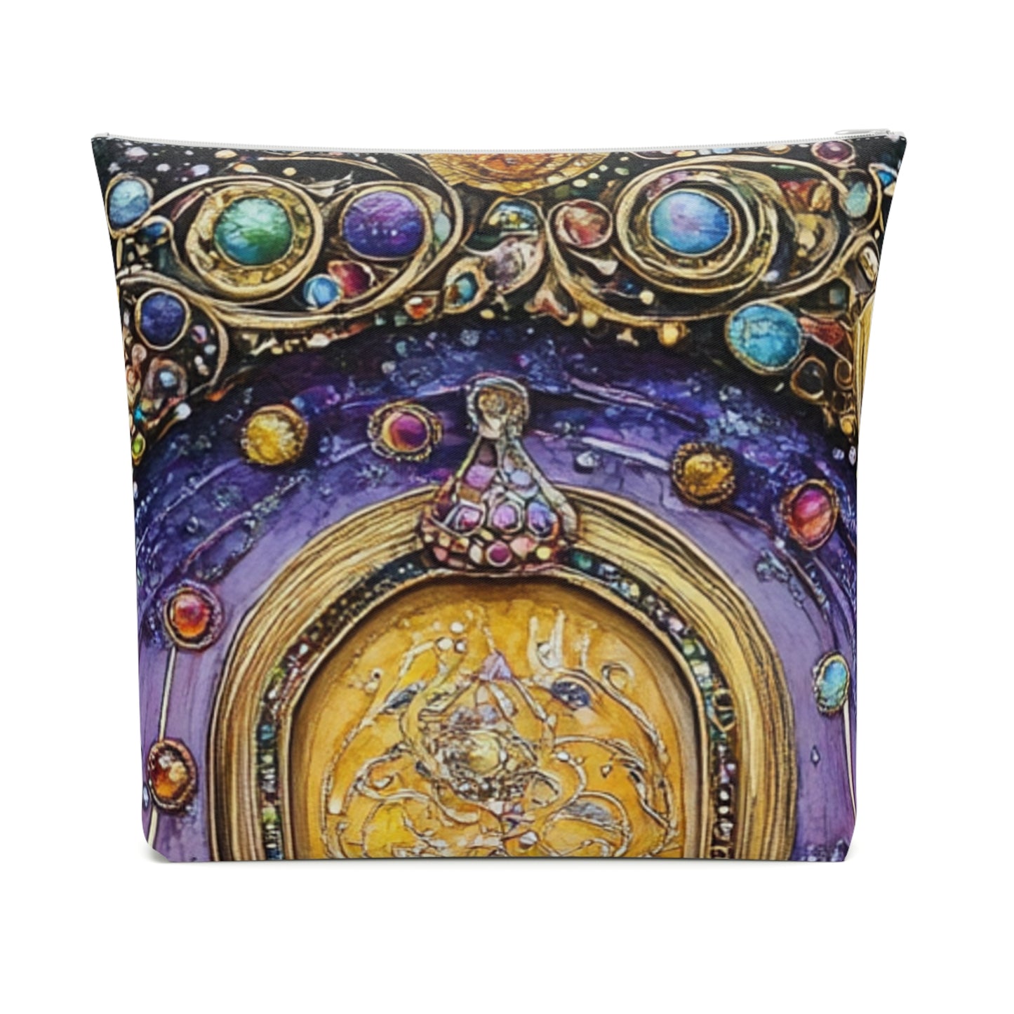 Fairy Door Cosmetic Bag with Enchanted Door Design, Makeup Organizer, Travel Pouch, Gift for Her, Magical Cosmetics Bag