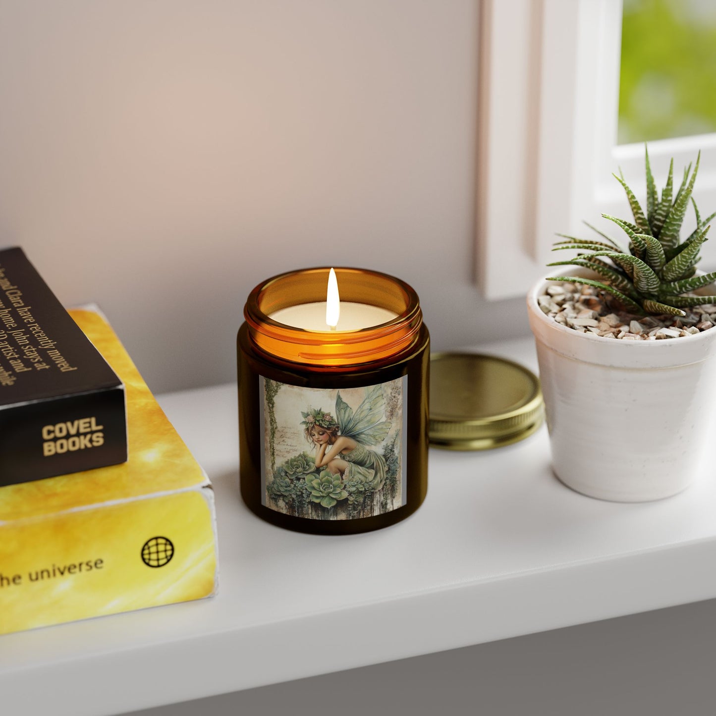 Enchanting Fairy Scented Candles - Coconut Apricot Wax (4oz, 9oz) | Aromatherapy Gifts, Home Decor, Self-Care