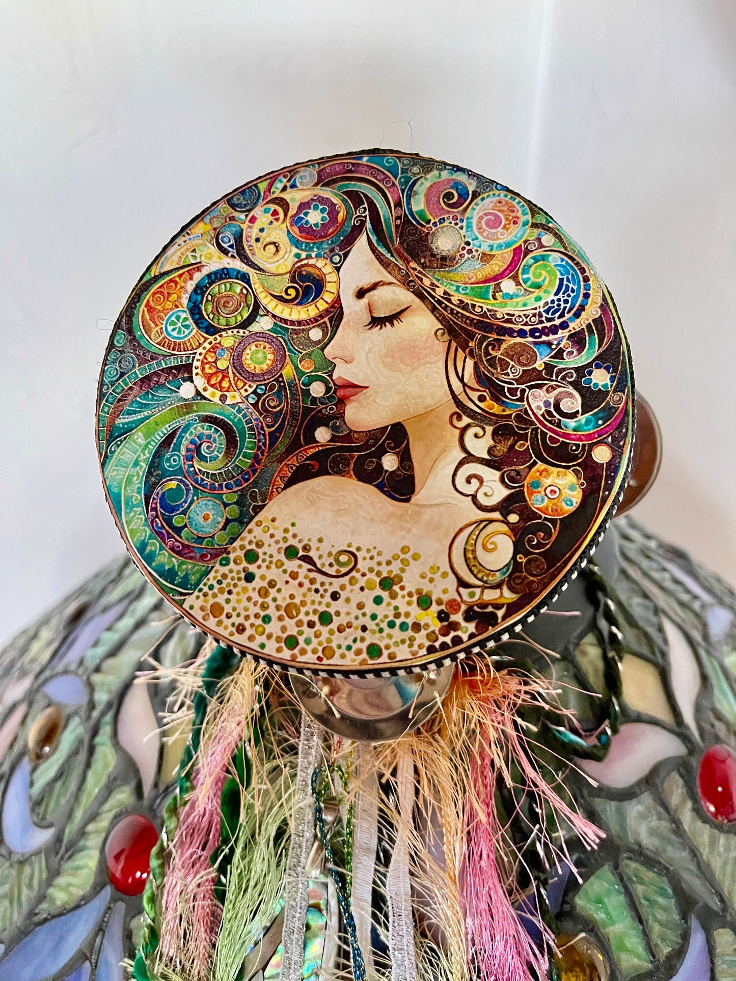 Charmed Enchanted Water Fairy Original Print Tambourine, Bodhi Gifts