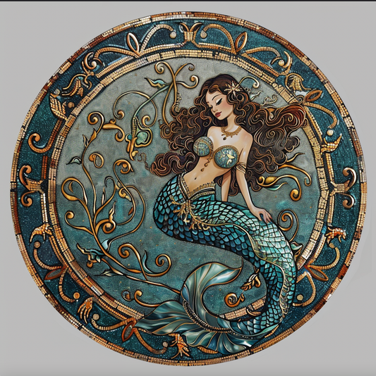 Vintage Mermaid Collection, "Nirene", Bodhi Home Decor