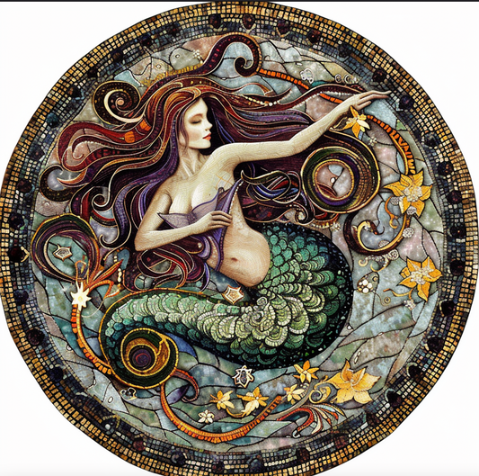 Vintage Mermaid Collection, "Finn", Bodhi Home Decor