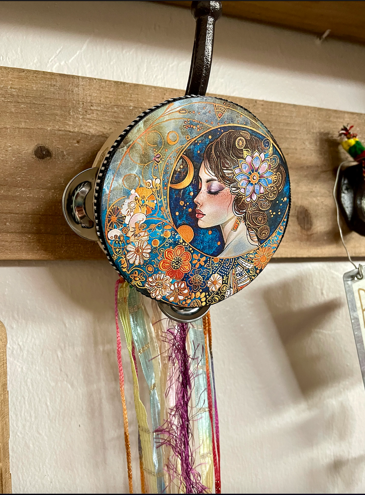 Charmed Lady of The Moon Wall Hanging, Bodhi Home Decor