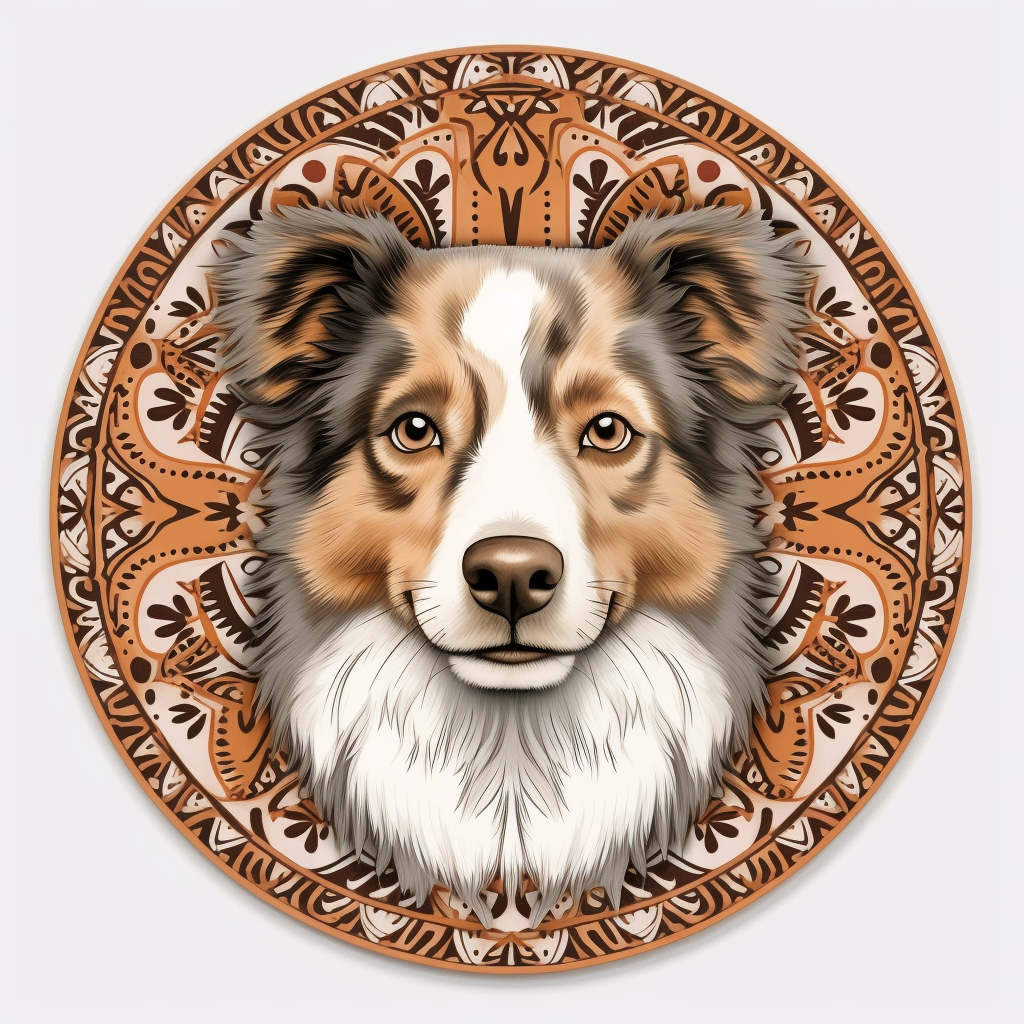 Indigo Aussie Wall Decor, Bodhi Pets