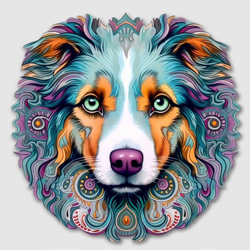 Indigo Aussie Wall Decor, Bodhi Pets