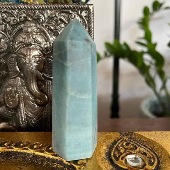 Natural Amazonite Tower, Bodhi Crystal Magic