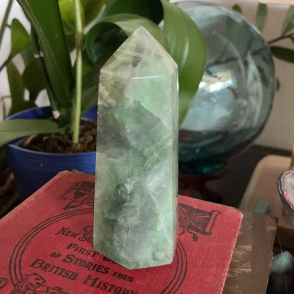 Gorgeous Green Fluorite Generator, Bodhi Crystal Magic