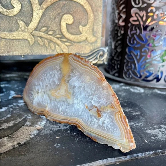 Lovely Polished Geode Specimen, Bodhi Crystal Magic