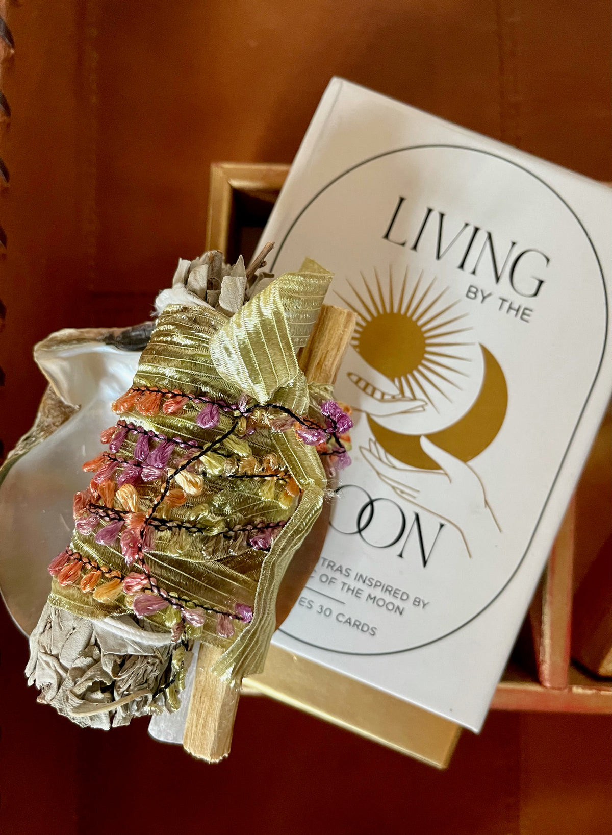 Hand Crafted Tarot/Oracle Box, Metaphysical Gift Set