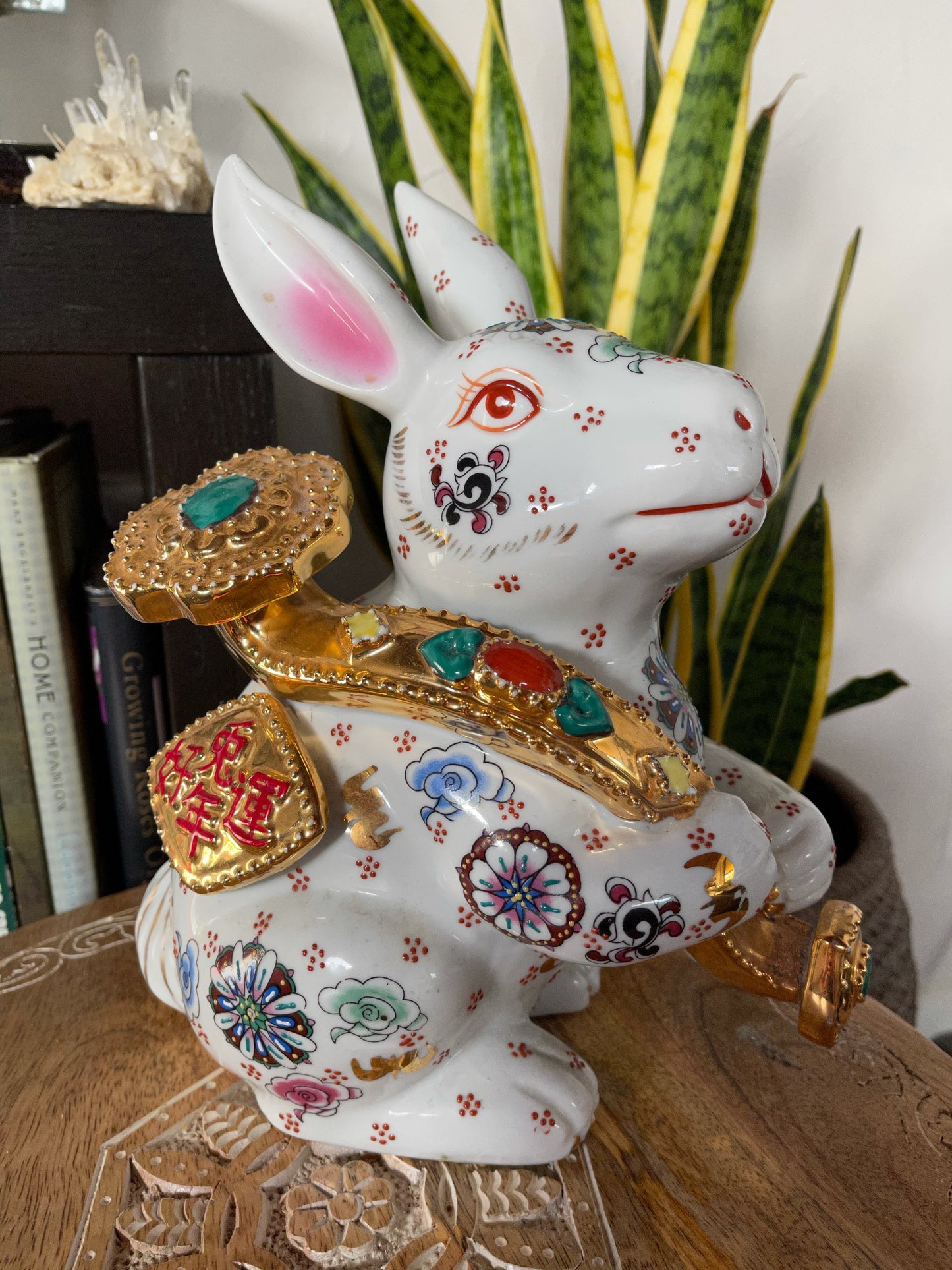 Rare Vintage Lucky Rabbit, Lucky Bunny, Old World Vintage