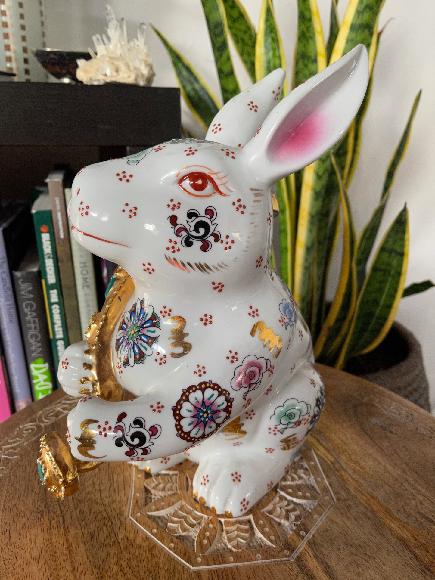 Rare Vintage Lucky Rabbit, Lucky Bunny, Old World Vintage