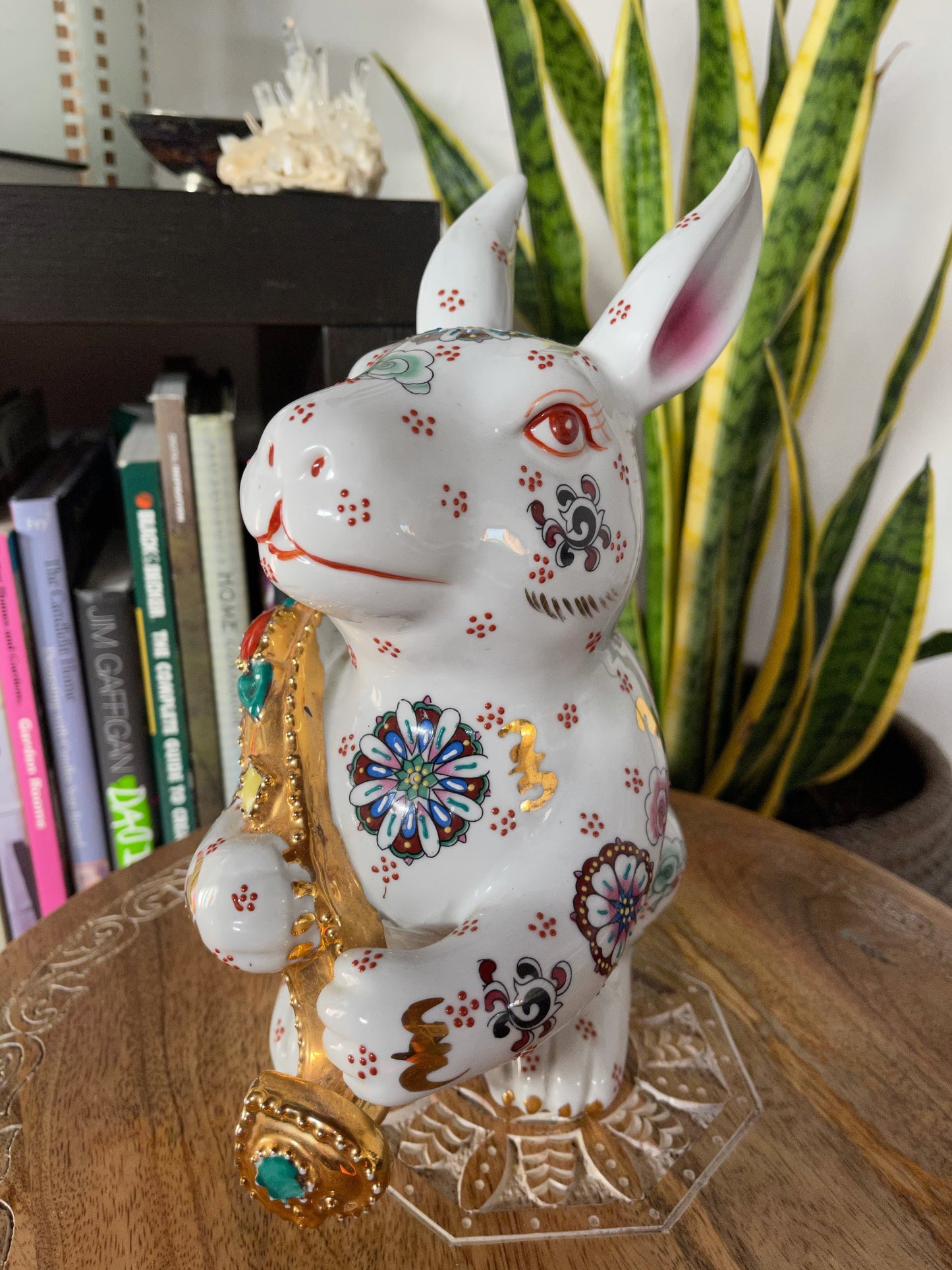 Rare Vintage Lucky Rabbit, Lucky Bunny, Old World Vintage