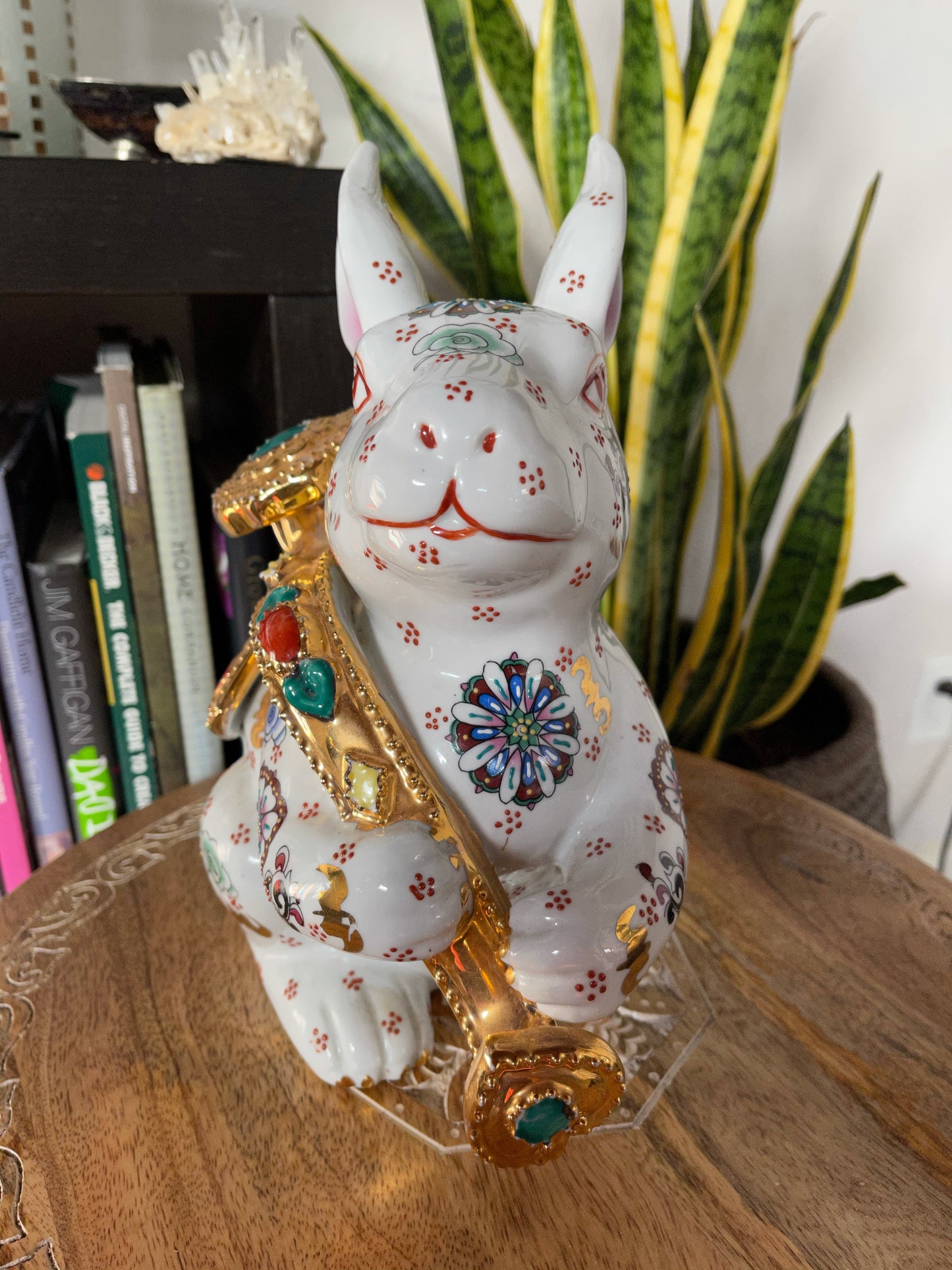 Rare Vintage Lucky Rabbit, Lucky Bunny, Old World Vintage