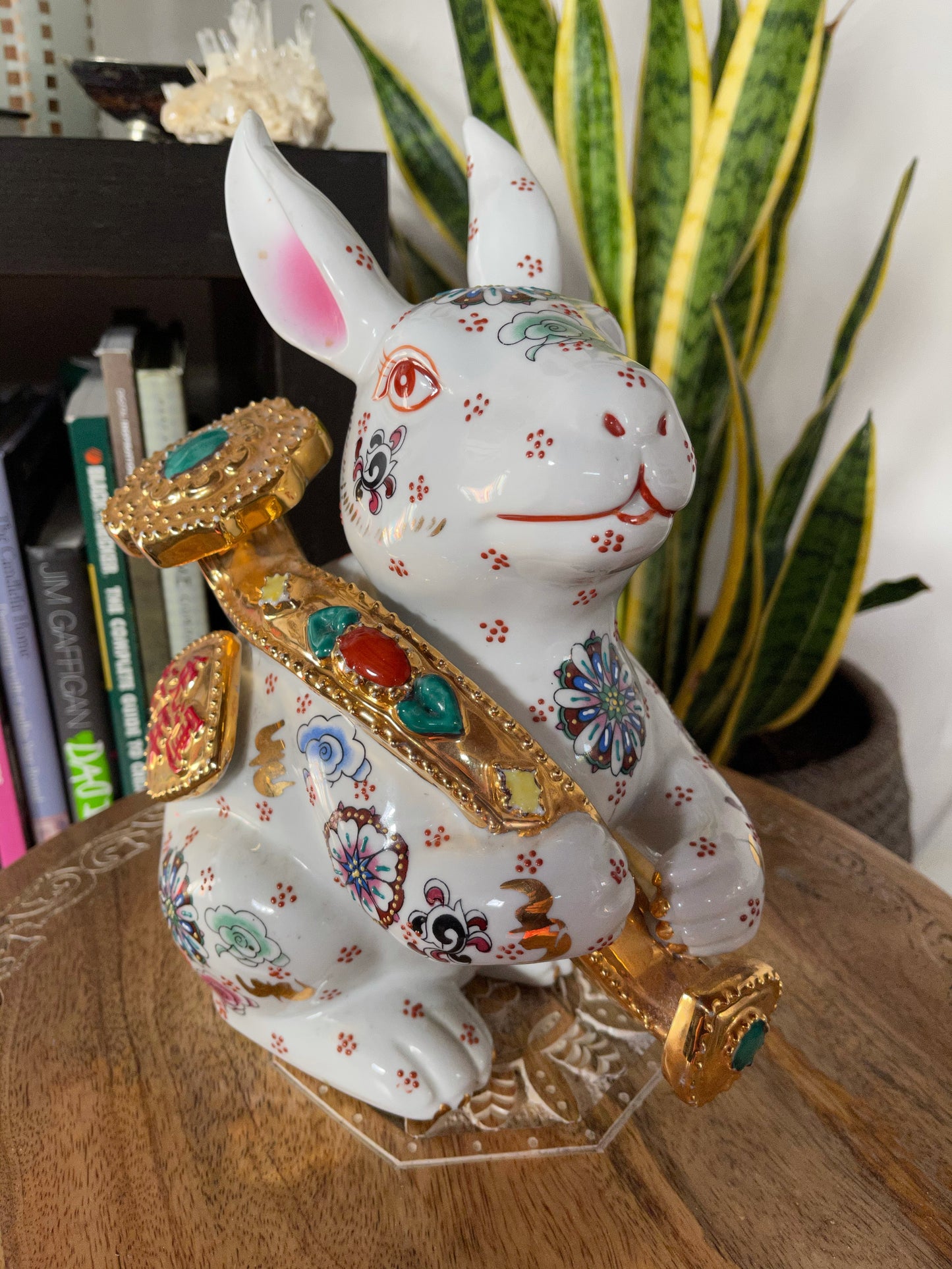 Rare Vintage Lucky Rabbit, Lucky Bunny, Old World Vintage