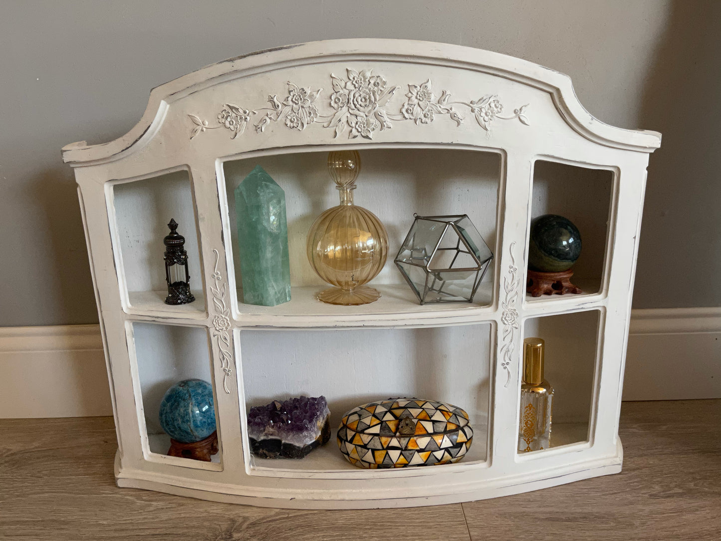Vintage Wall Cabinet, Old World Vintage