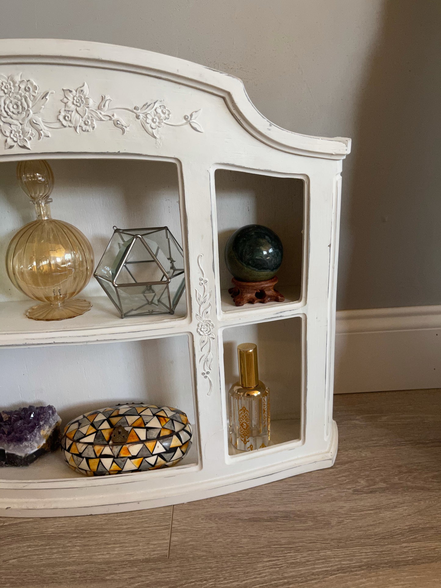 Vintage Wall Cabinet, Old World Vintage