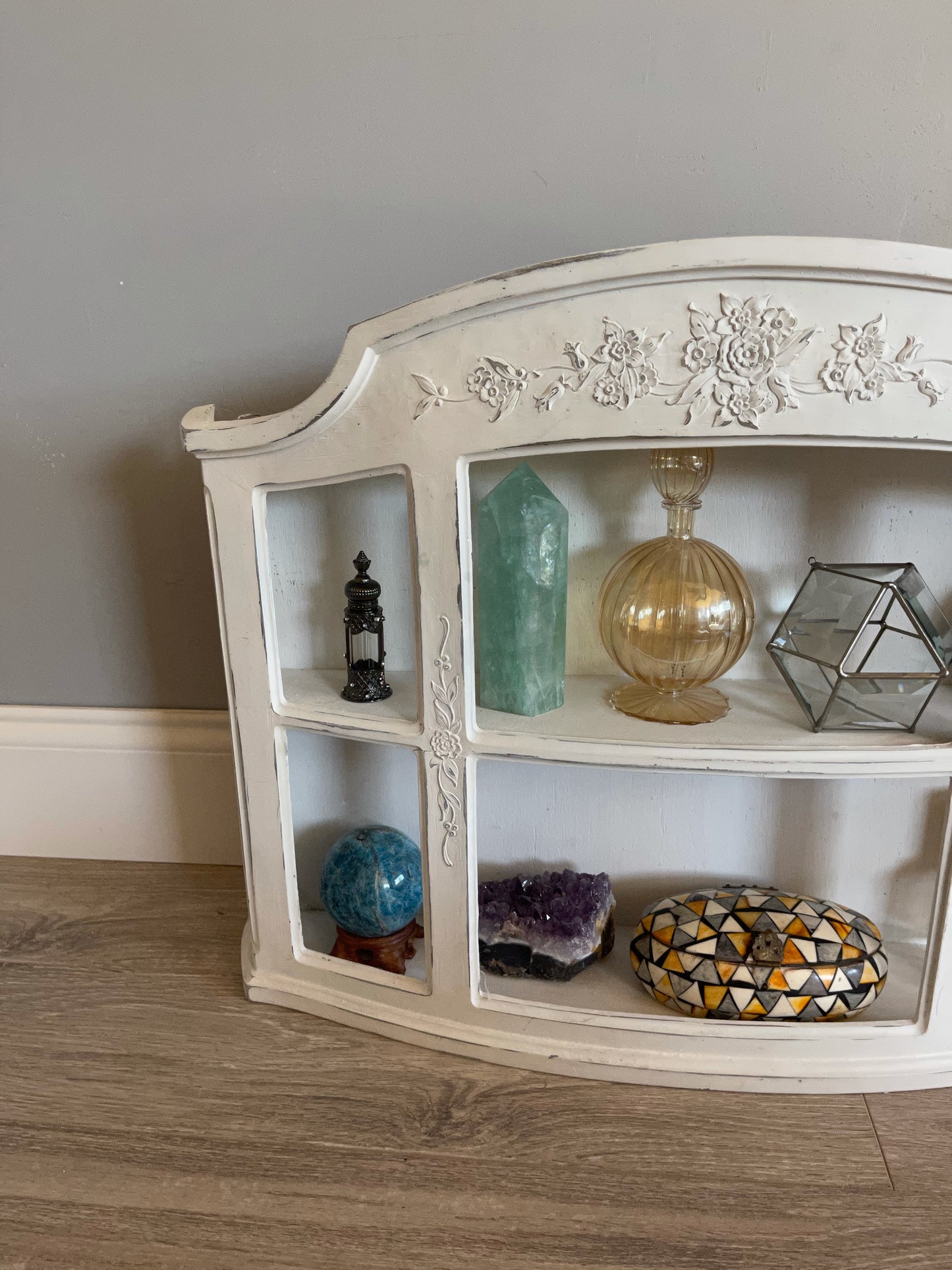 Vintage Wall Cabinet, Old World Vintage