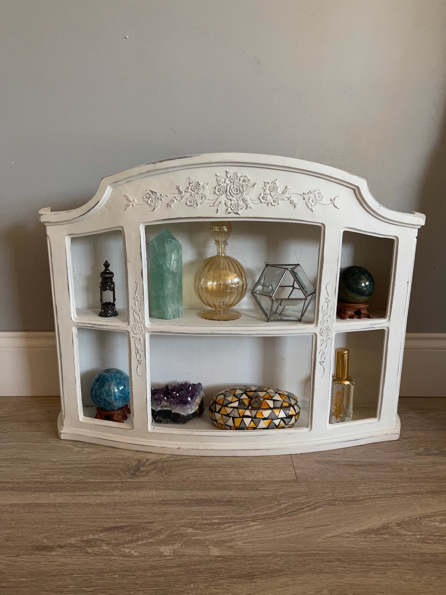 Vintage Wall Cabinet, Old World Vintage