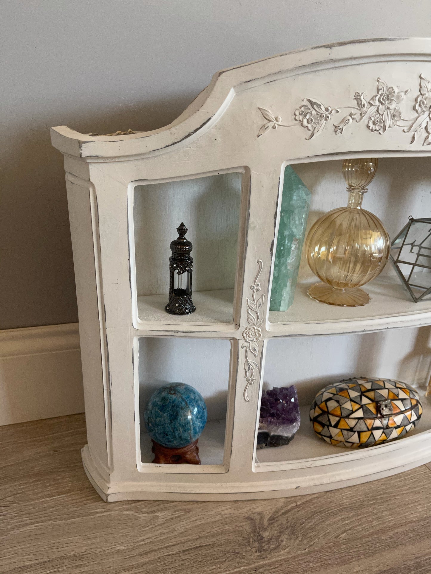Vintage Wall Cabinet, Old World Vintage