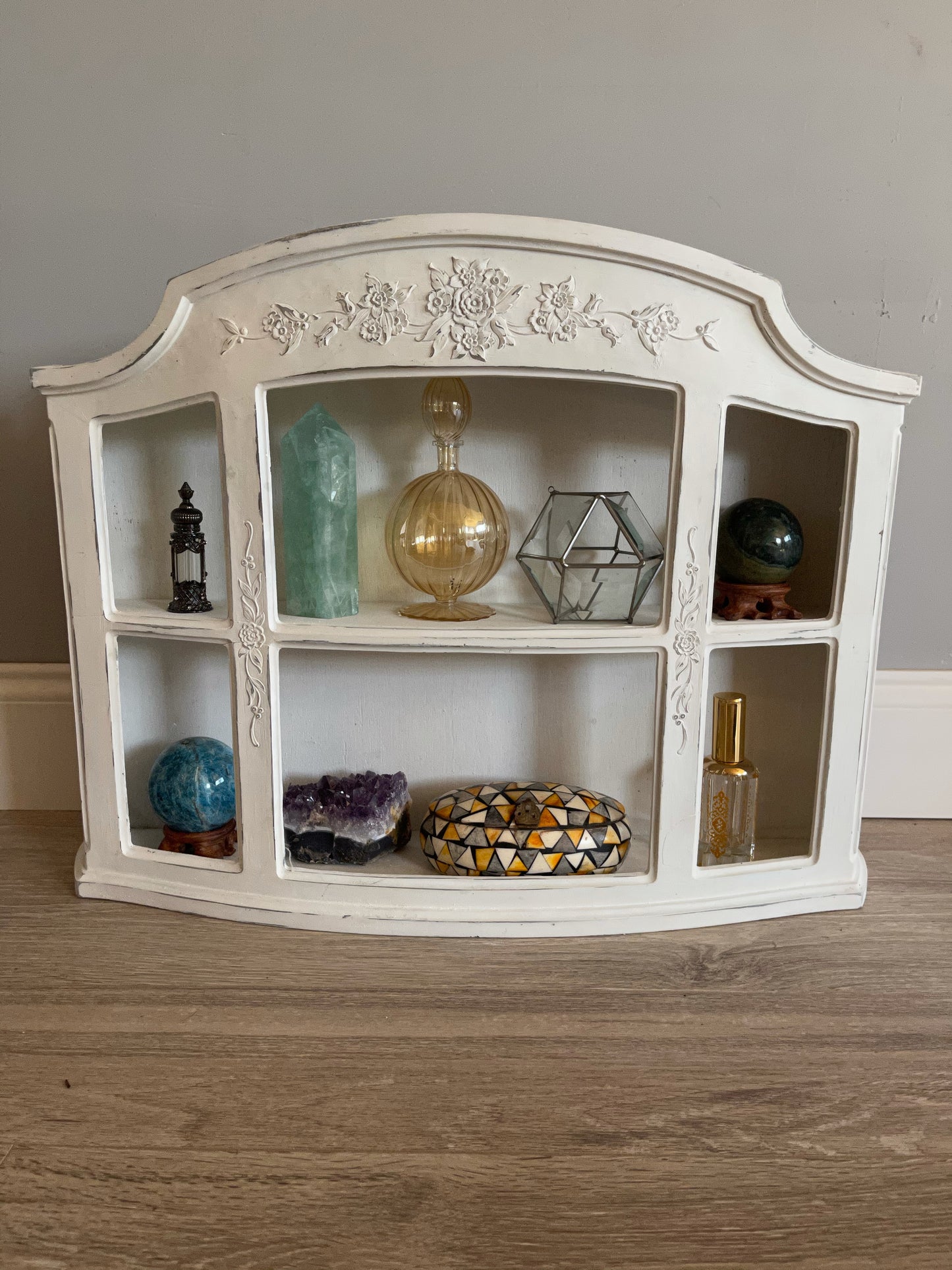 Vintage Wall Cabinet, Old World Vintage