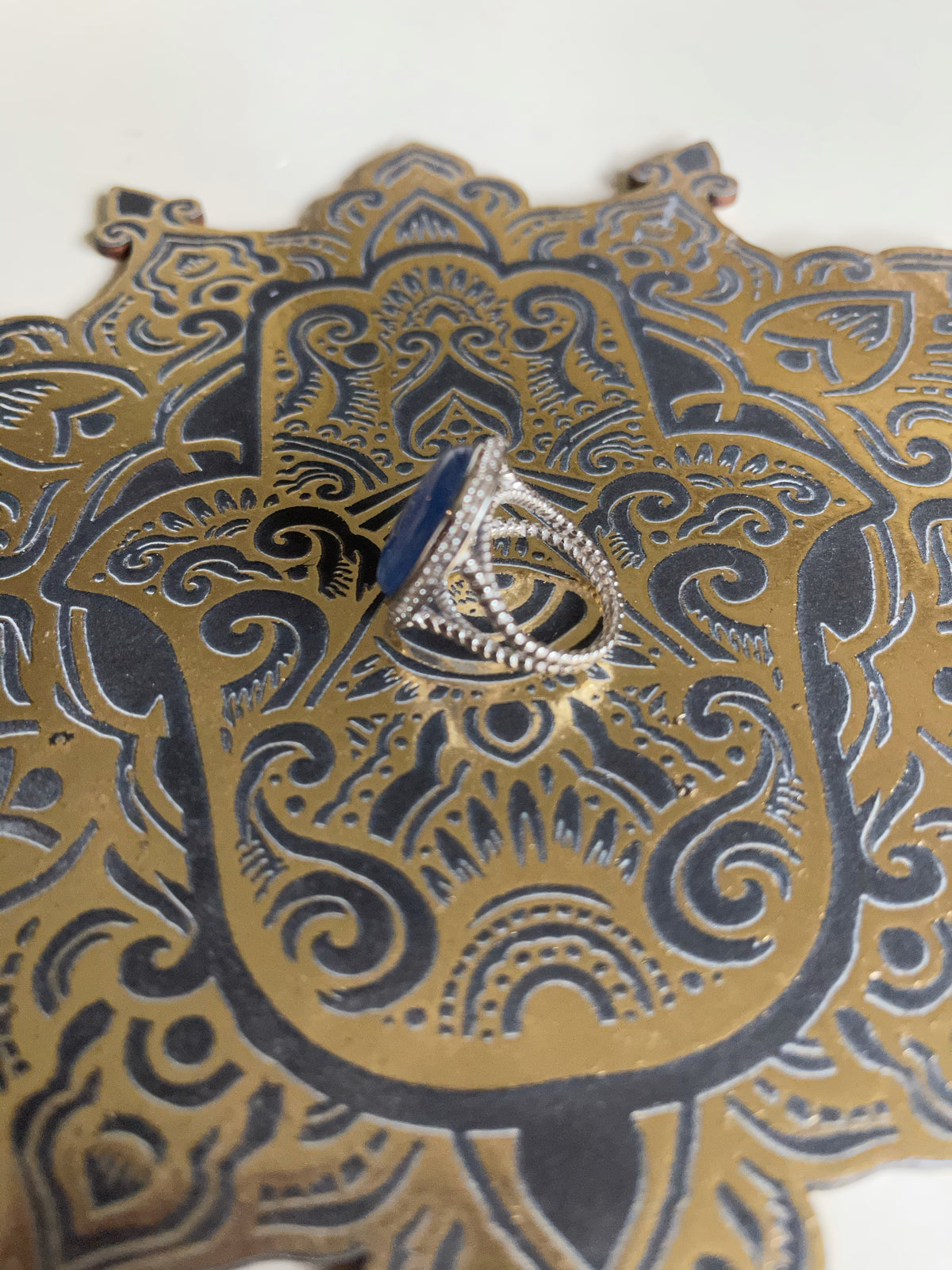 Phenomenal Blue Kyanite Ring, Bodhi Jewelry