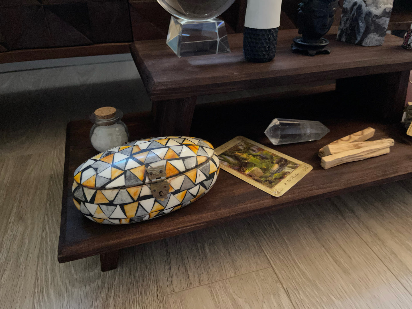 Large Meditation Table Set, Home Decor