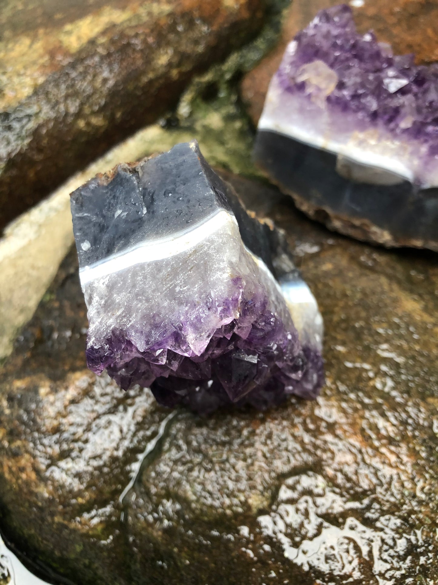 Beautiful Uruguay Amethyst Chunks, Crystal Magic