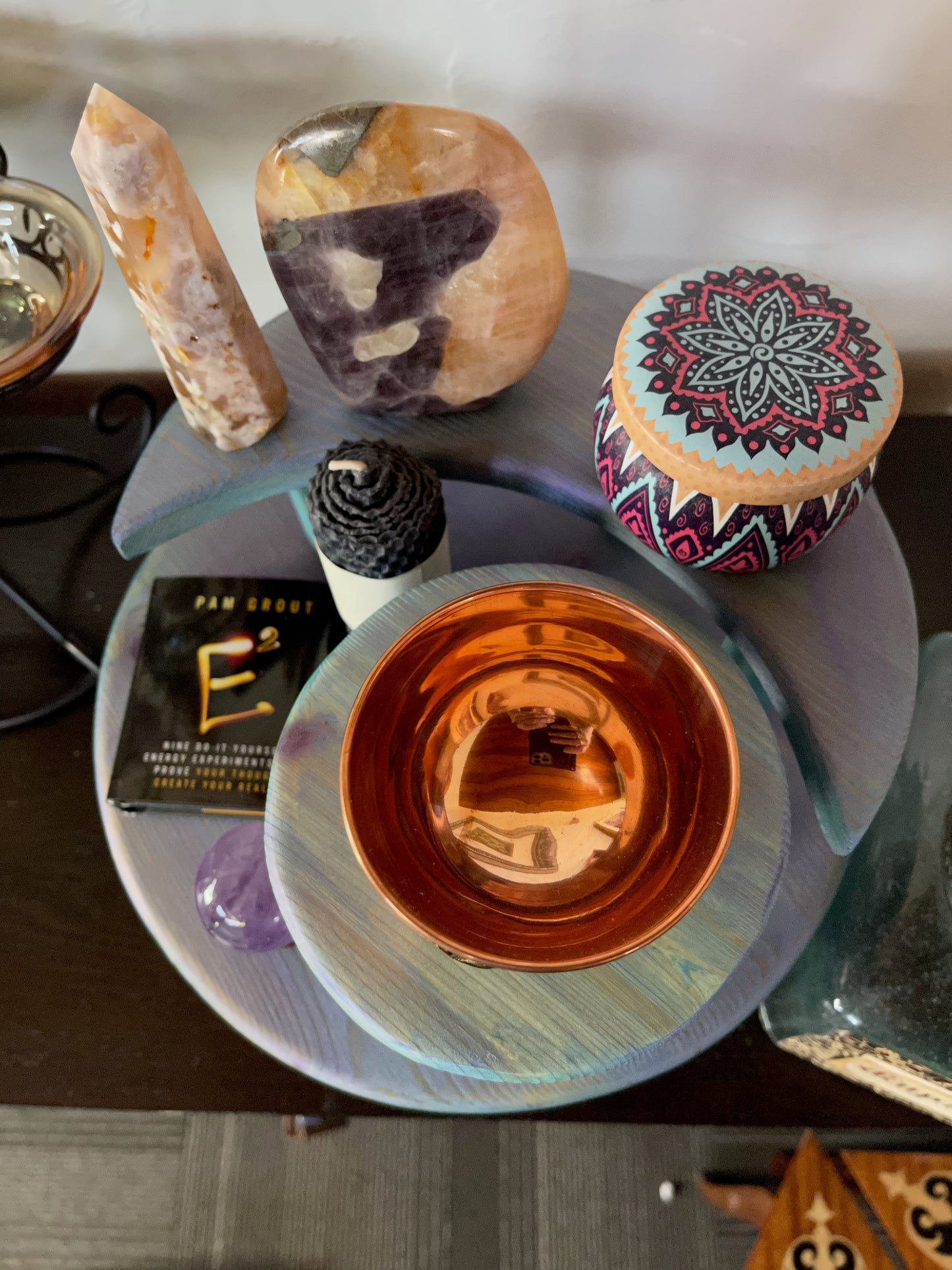 Stacking Moon Tables, Moon Meditation Set, Home Decor