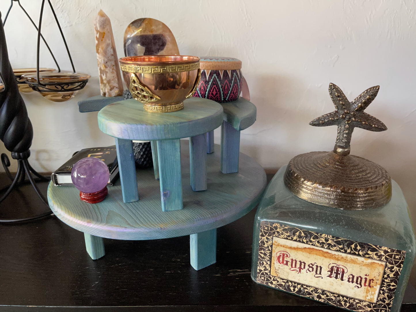 Stacking Moon Tables, Moon Meditation Set, Home Decor