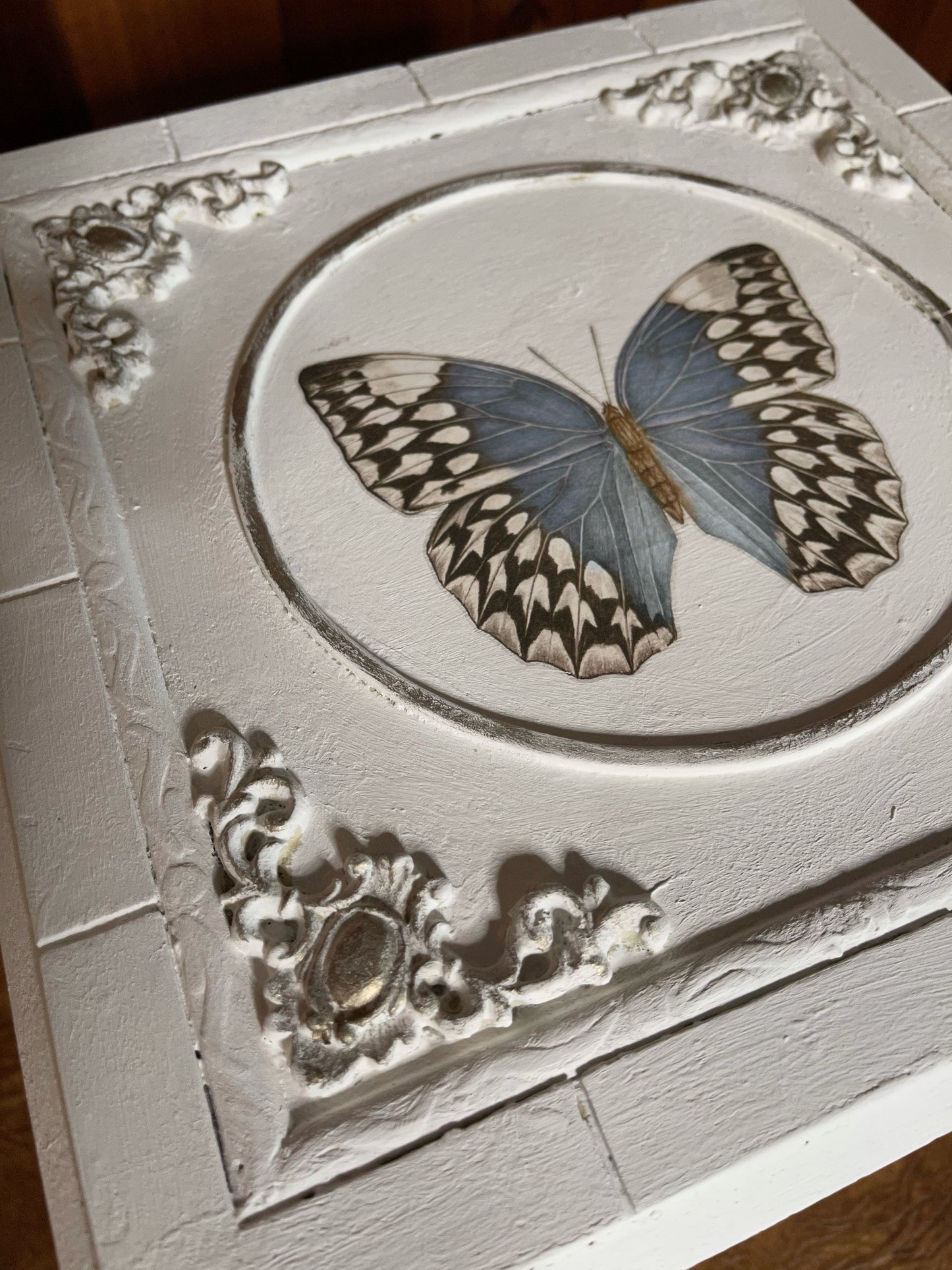 Lovecycled Vintage Storage Box, Butterfly Box