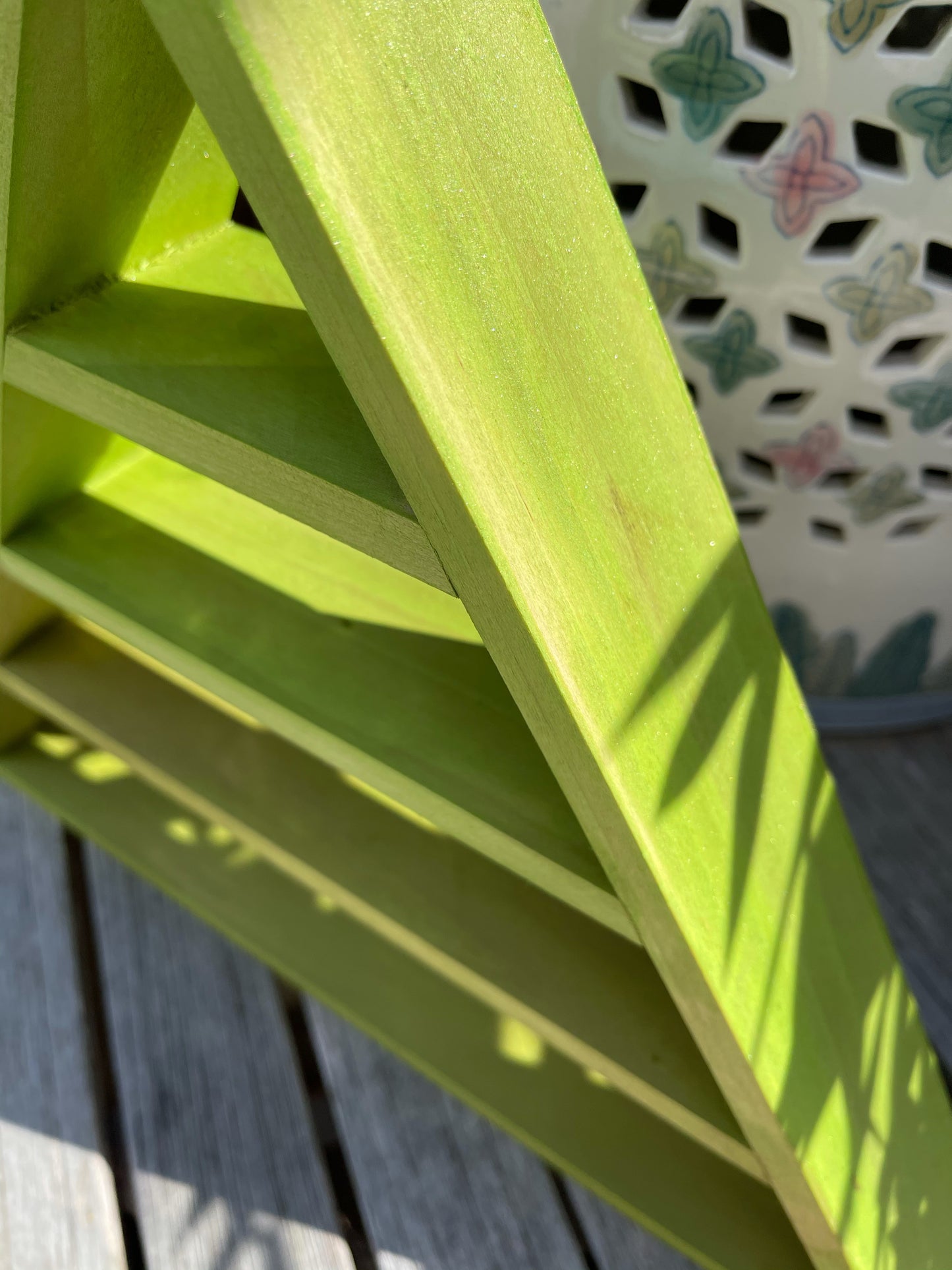 Green Witch Triangle Shelf Verdi Wash, Home Decor
