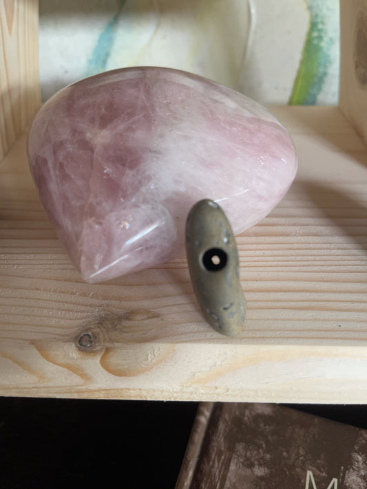 Beautiful Water Energy, Unusual Hag Stone, Crystal Magic