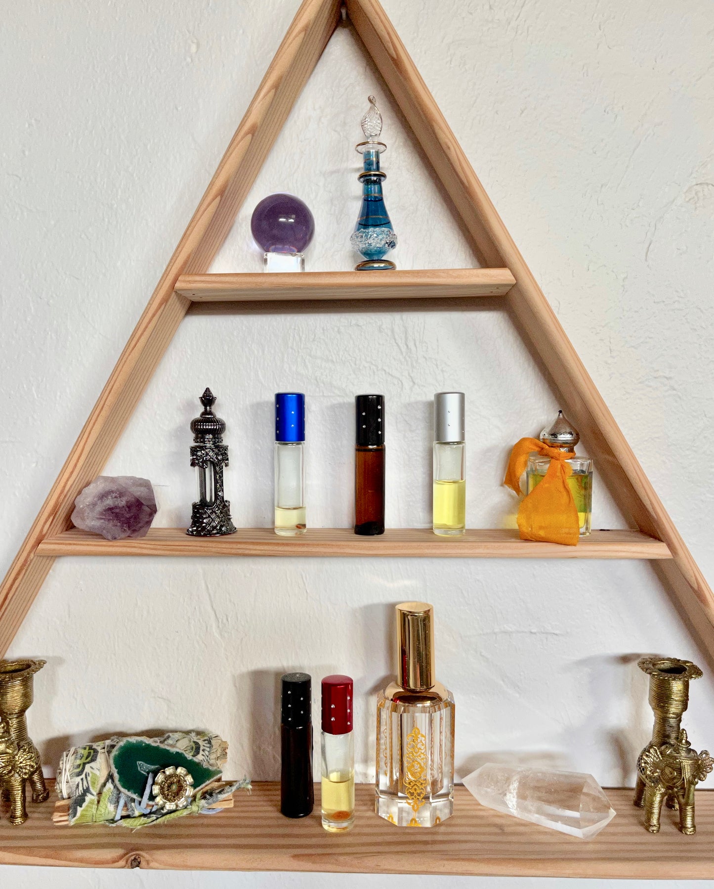 Essential Oils Shelf, Apothecary, Home Decor