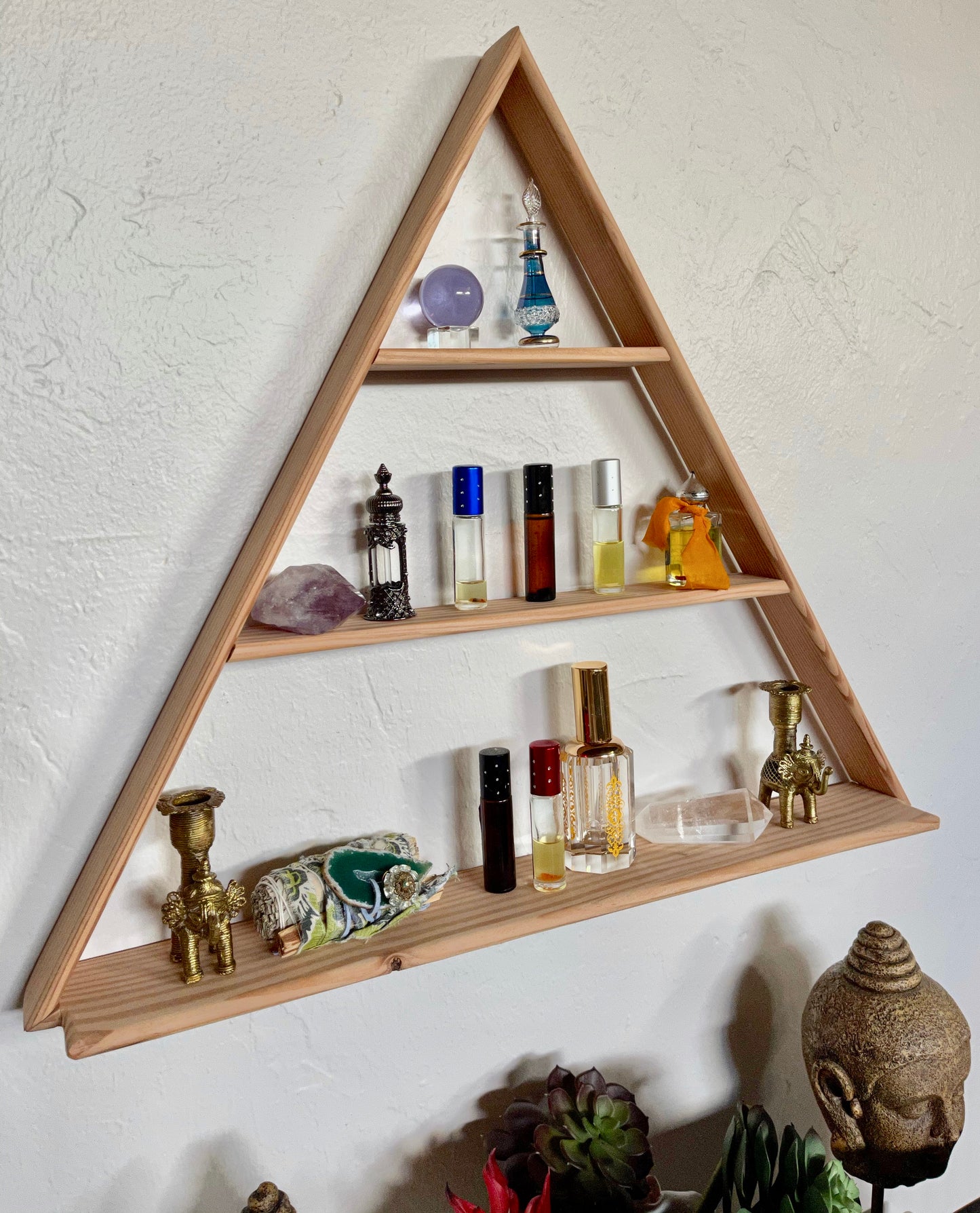 Essential Oils Shelf, Apothecary, Home Decor