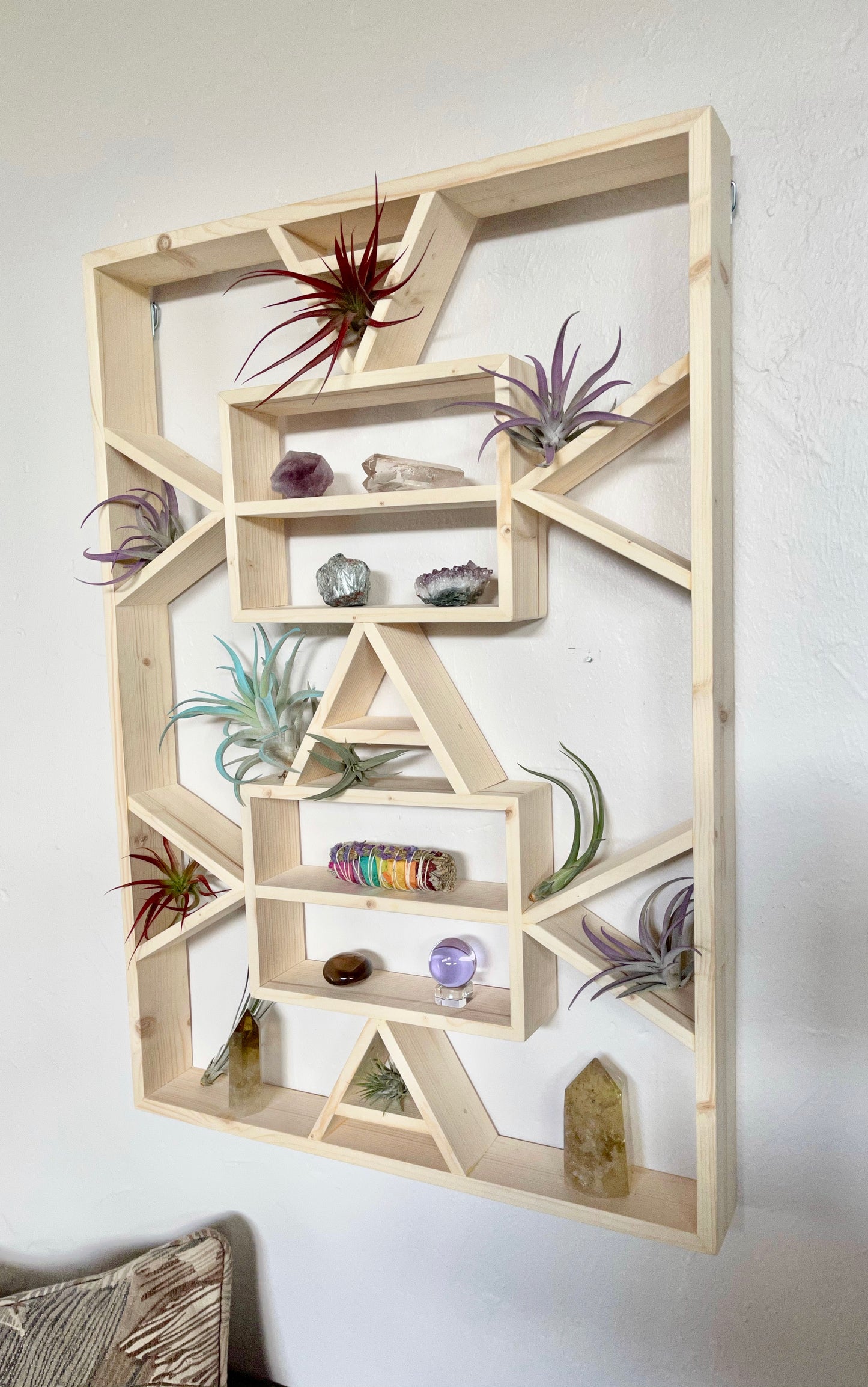 Return to Zen Wall Hanging, Geometric Wall Display, Home Decor, Bodhi Signs