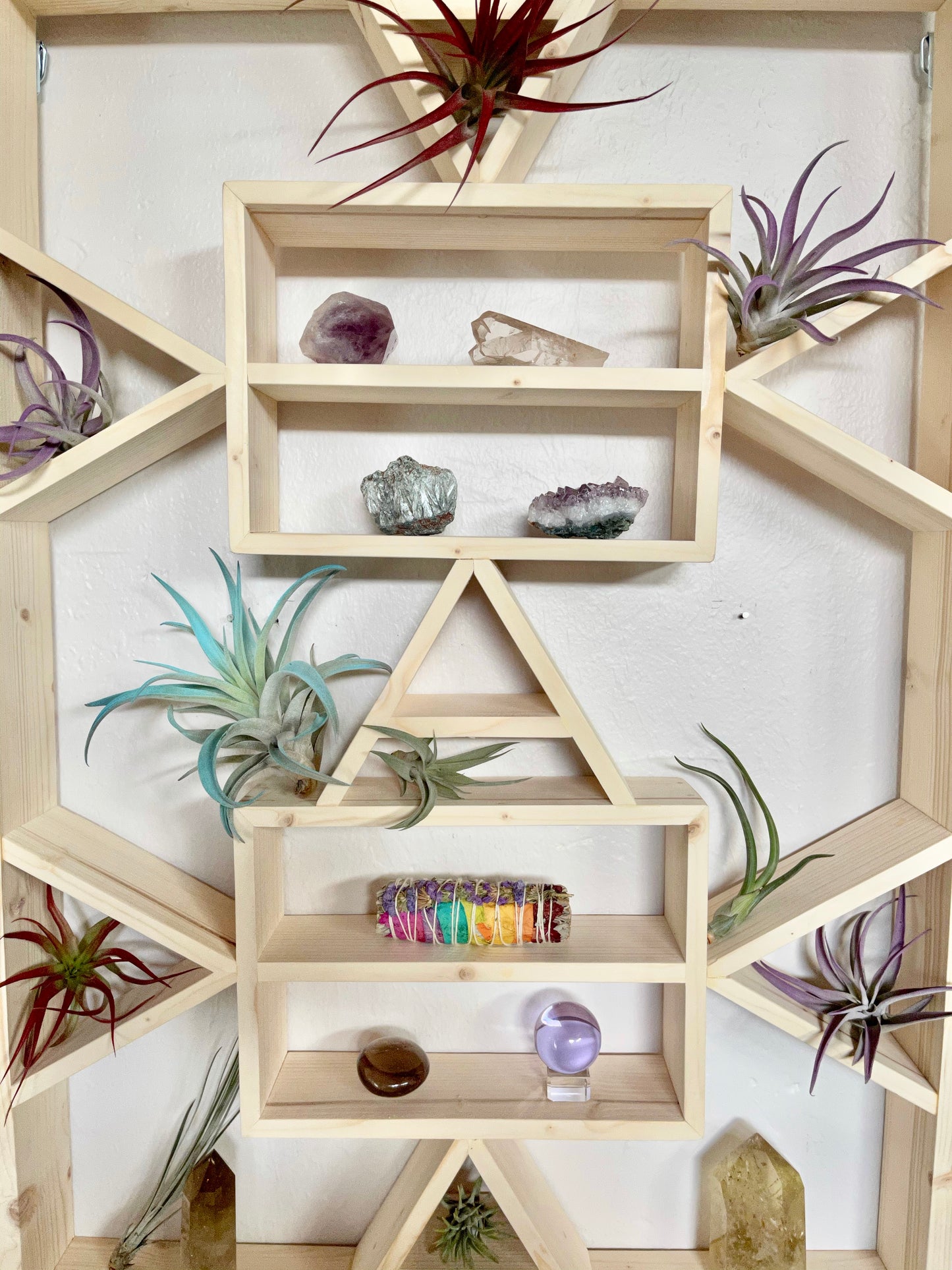 Return to Zen Wall Hanging, Geometric Wall Display, Home Decor, Bodhi Signs