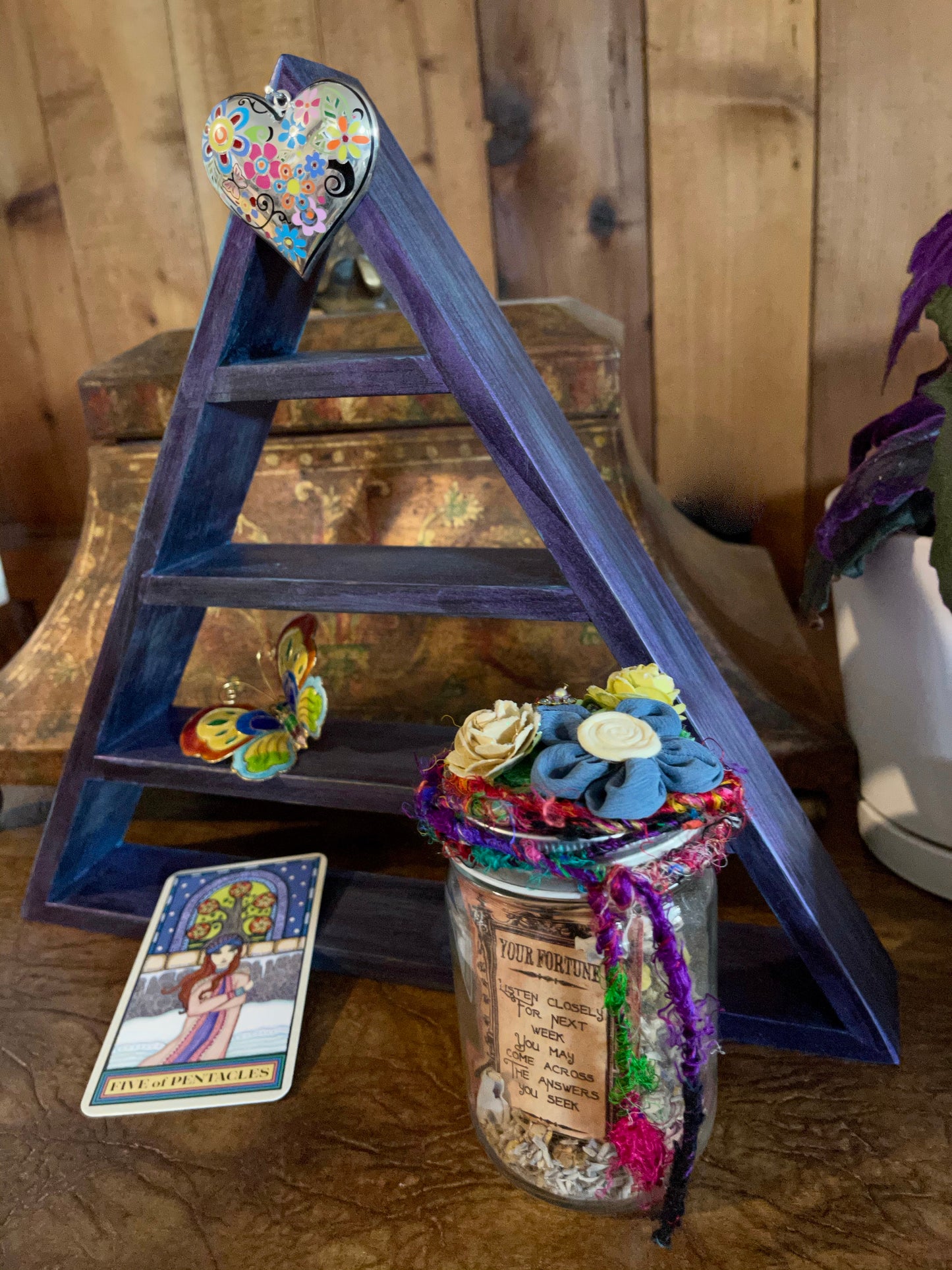 Spirited Bohemian Gift Set, Triangle Shelf, Charmed Triangle Shelf, Gift Sets