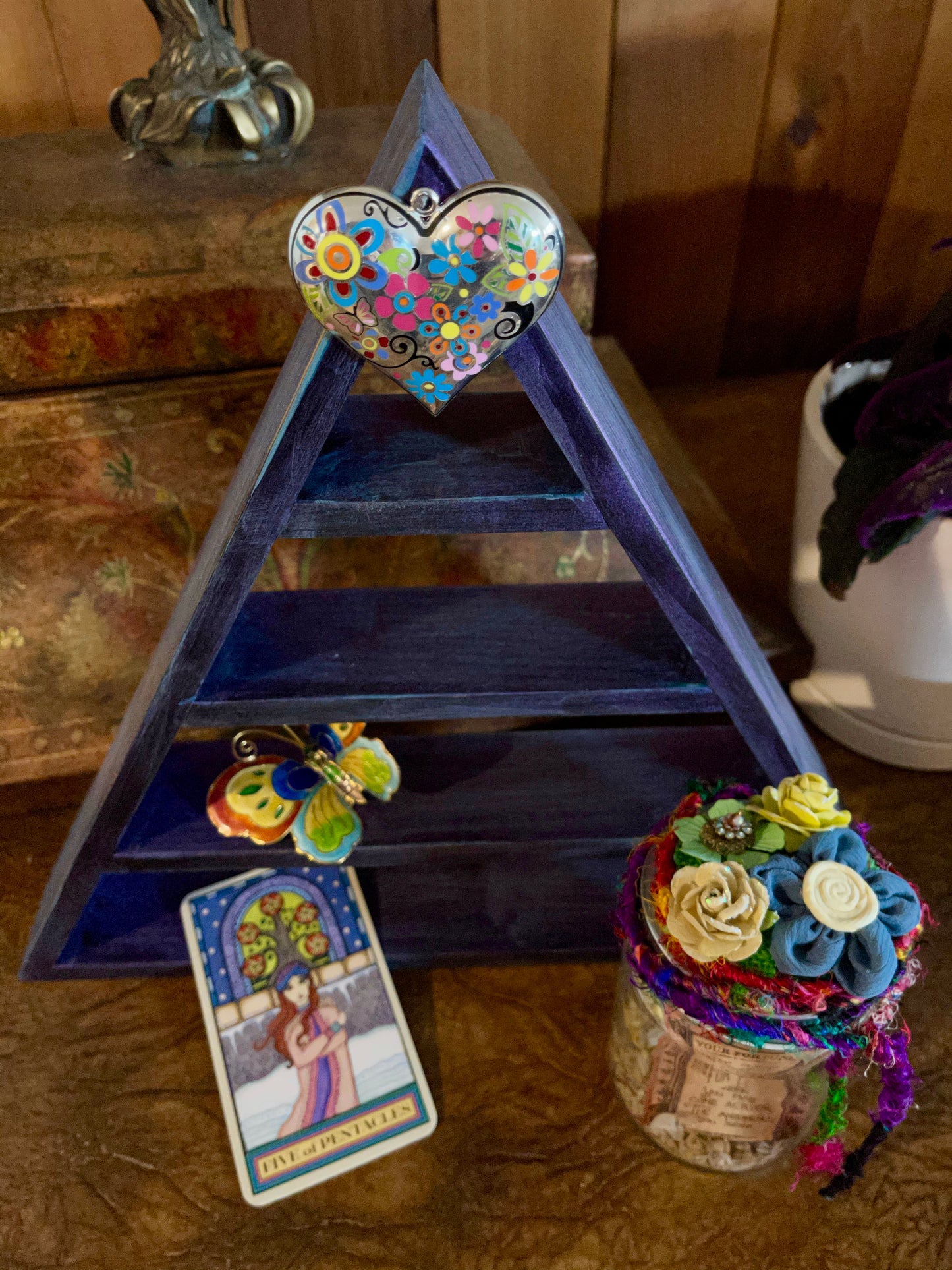Spirited Bohemian Gift Set, Triangle Shelf, Charmed Triangle Shelf, Gift Sets