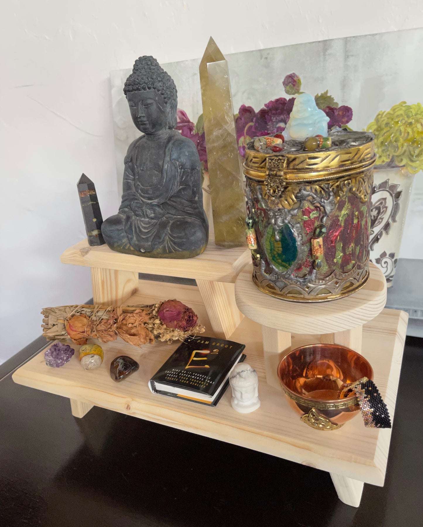 Beautiful Zen Table Set, Meditation Tables, Home Decor